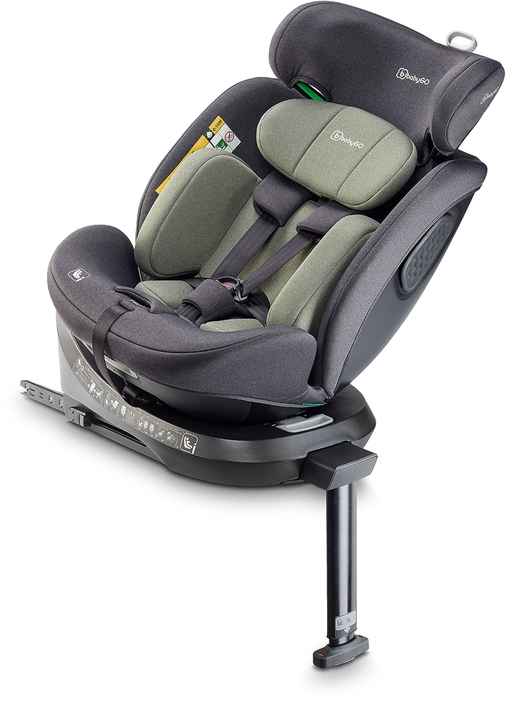 BabyGo Autokindersitz »Move 360 I Size«, für Körpergröße von 40-150 cm