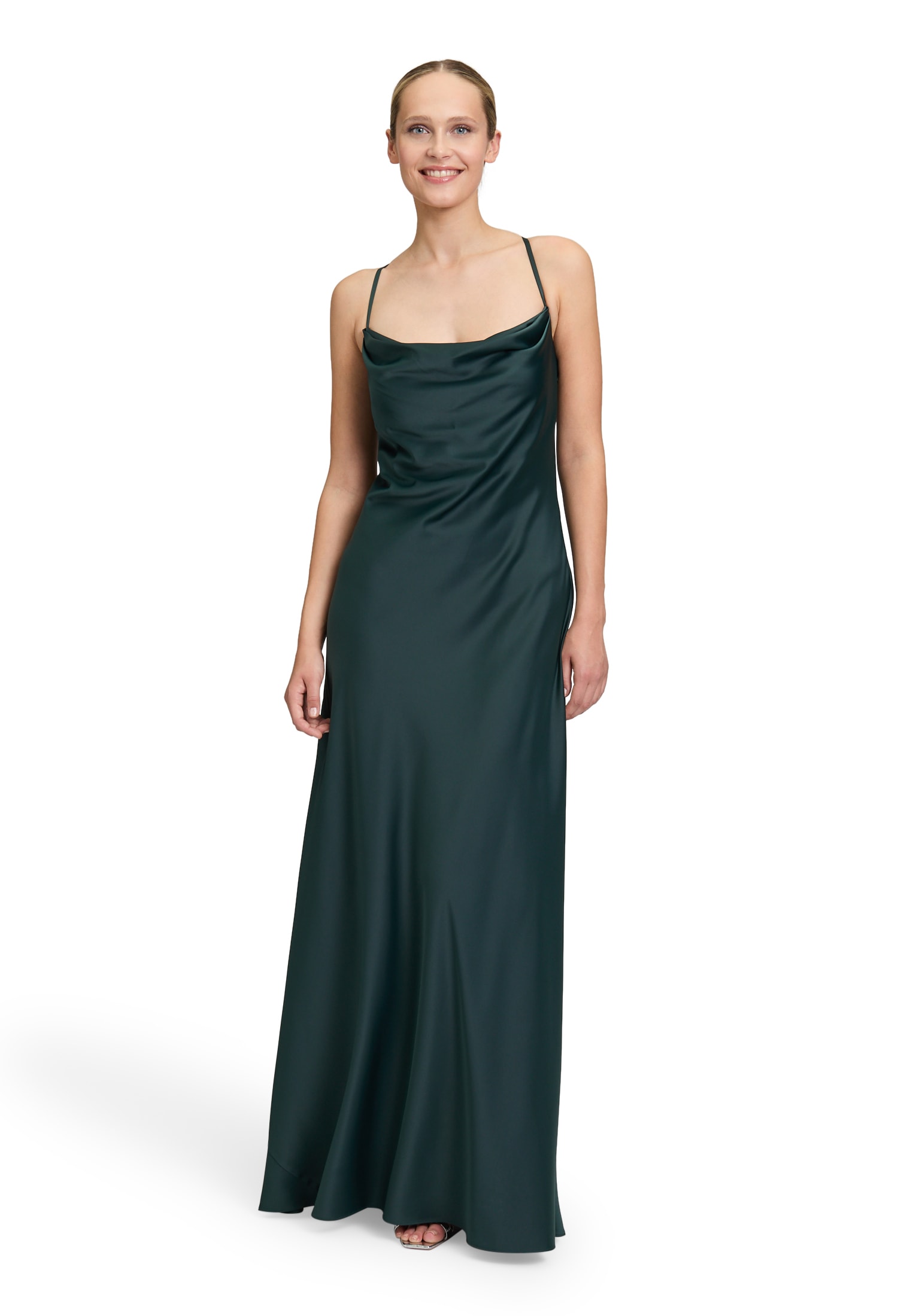 Vera Mont Abendkleid »Abendkleid mit Wasserfallausschnitt«