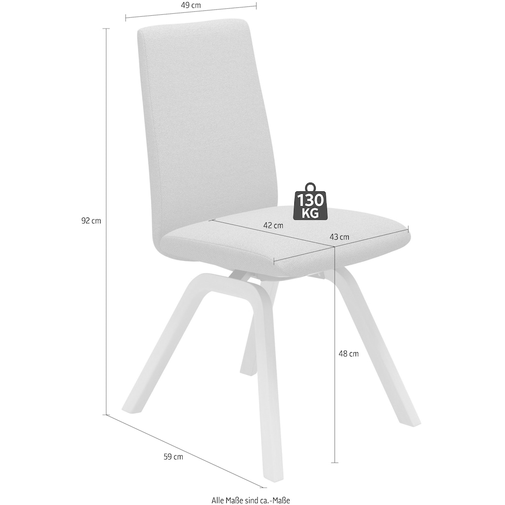 Stressless® Polsterstuhl »Laurel«, ROHLEDER Stoff Q2 FARON