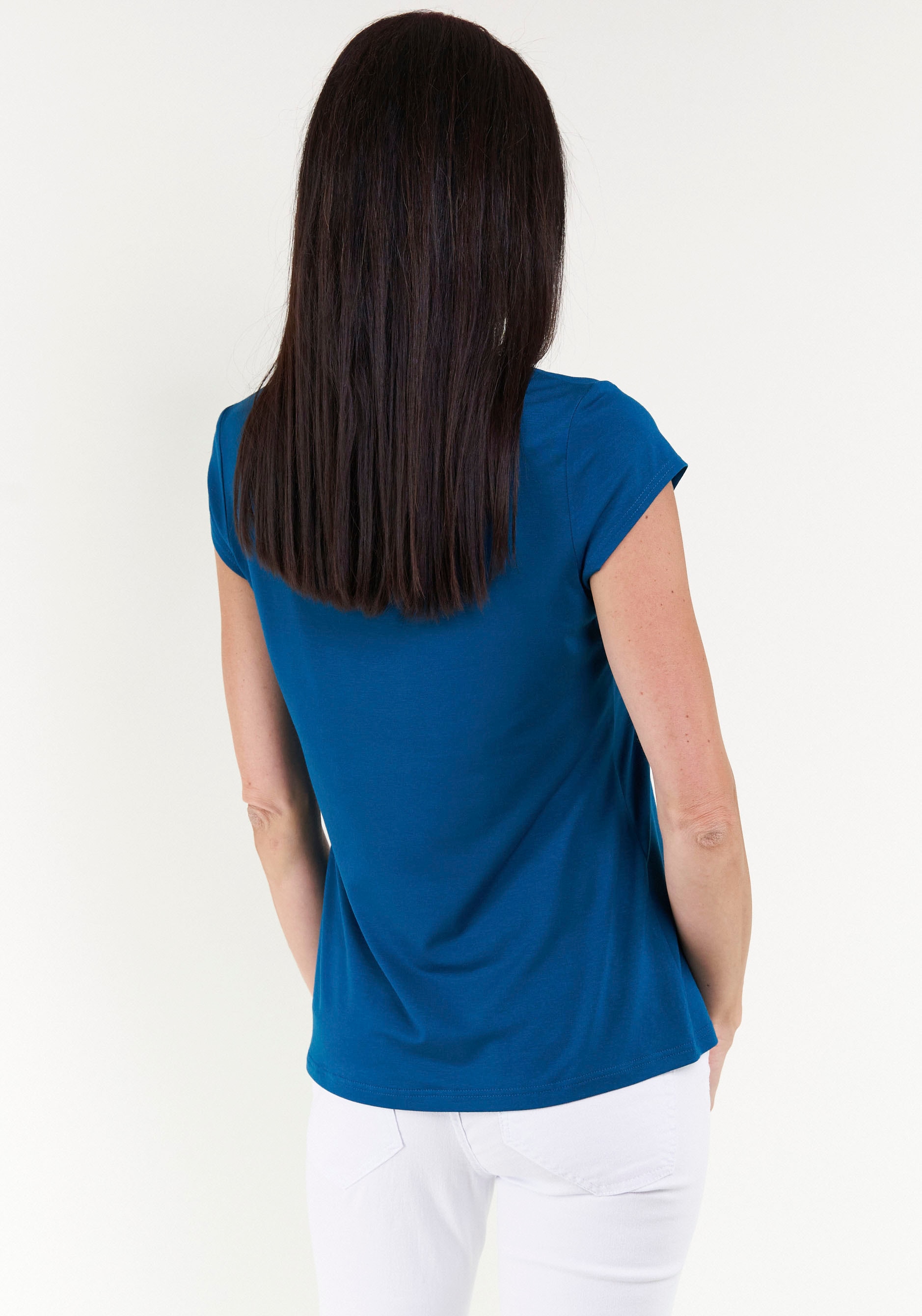 Seidel Moden T-Shirt mit Kappenärmel, MADE IN GERMANY