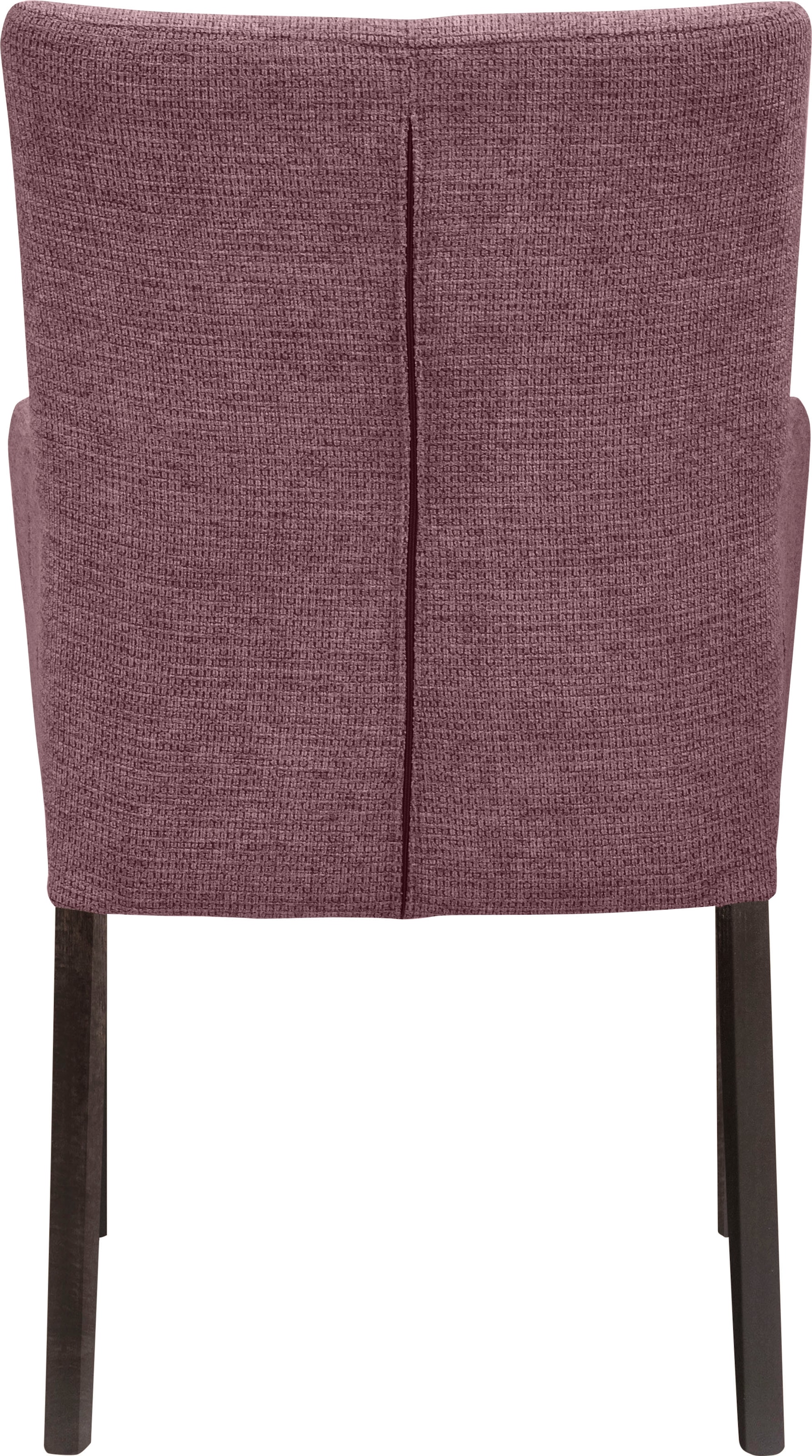 Home affaire Armlehnstuhl »Aspen« () Beine aus massiver Buche, wengefarben lackiert