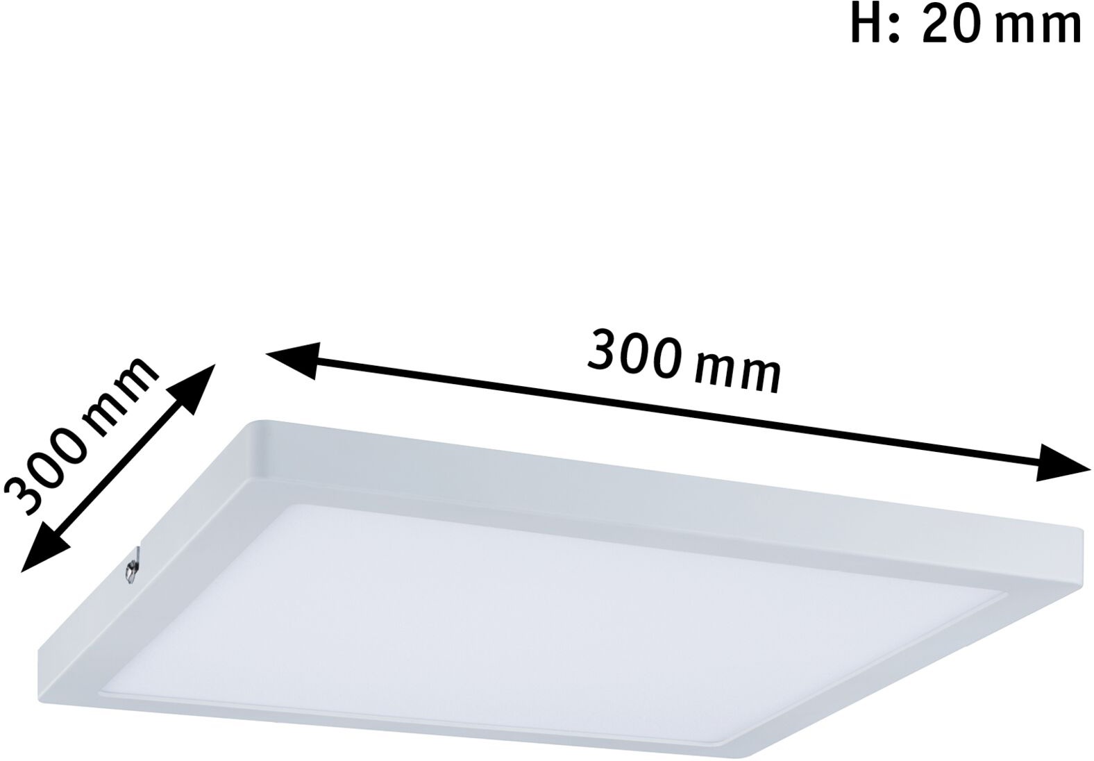 Paulmann LED Panel »Atria«, 1 flammig