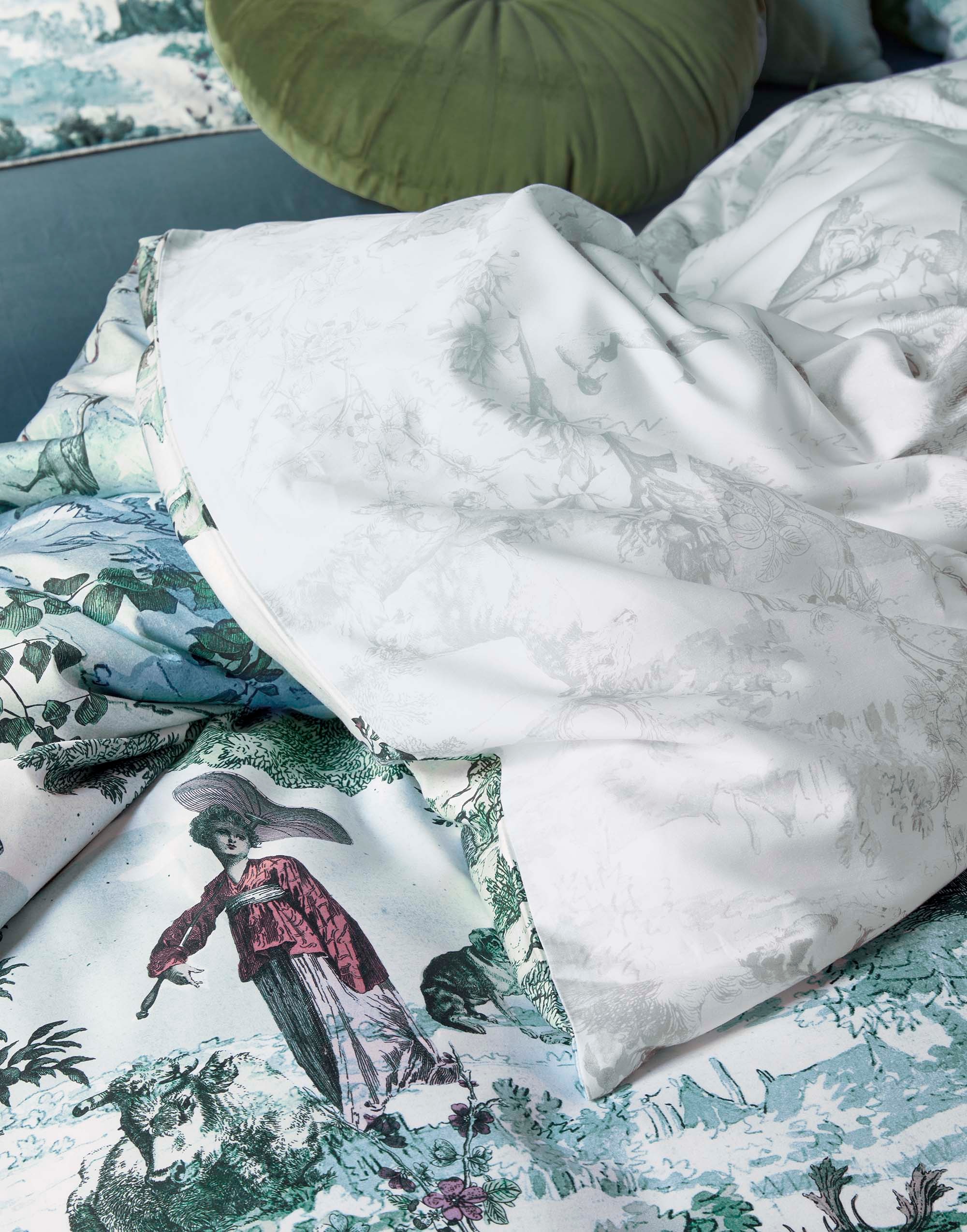 Essenza Wendebettwäsche »Colette, 50% Baumwolle, 50% Lyocel«