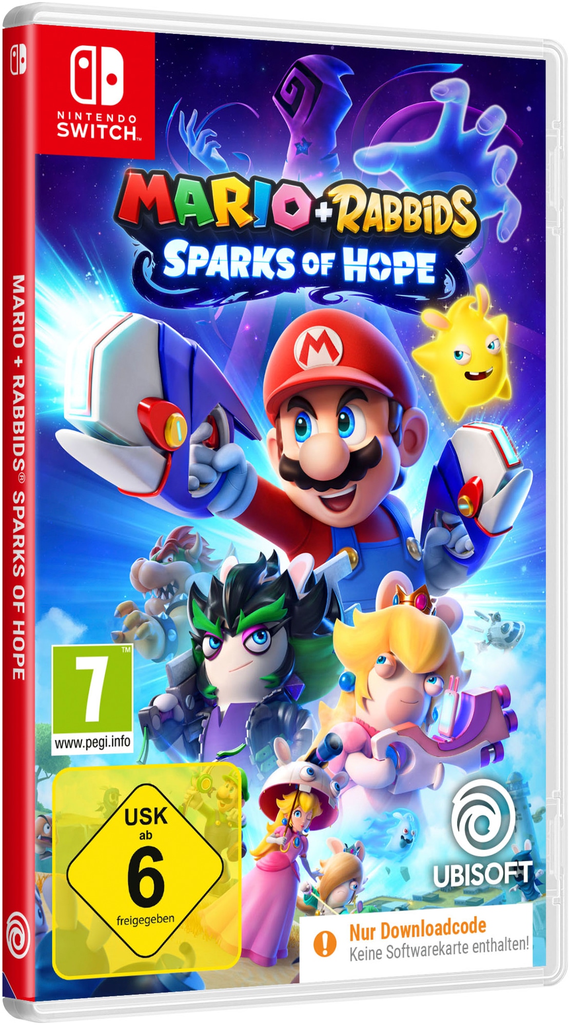 UBISOFT Spielesoftware »Mario + Rabbids Sparks of Hope (Code in a Box)«, Nintendo Switch