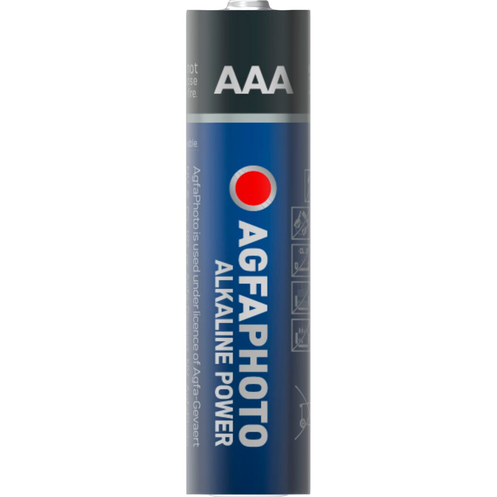AgfaPhoto Batterie »4er Pack Platinum«, LR03, 1,5 V, (Set, 4 St.)