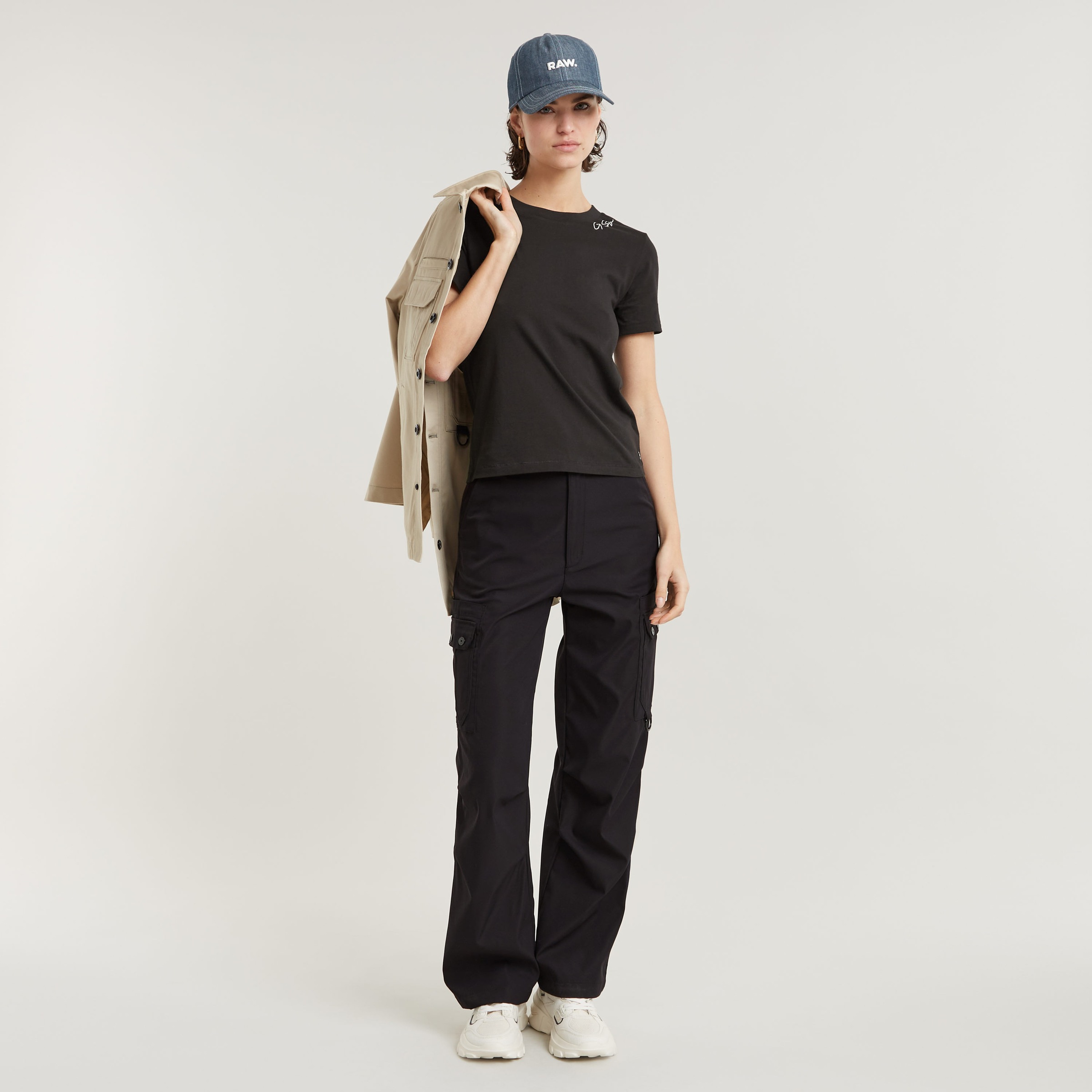 G-STAR T-Shirt »Faux Embro«