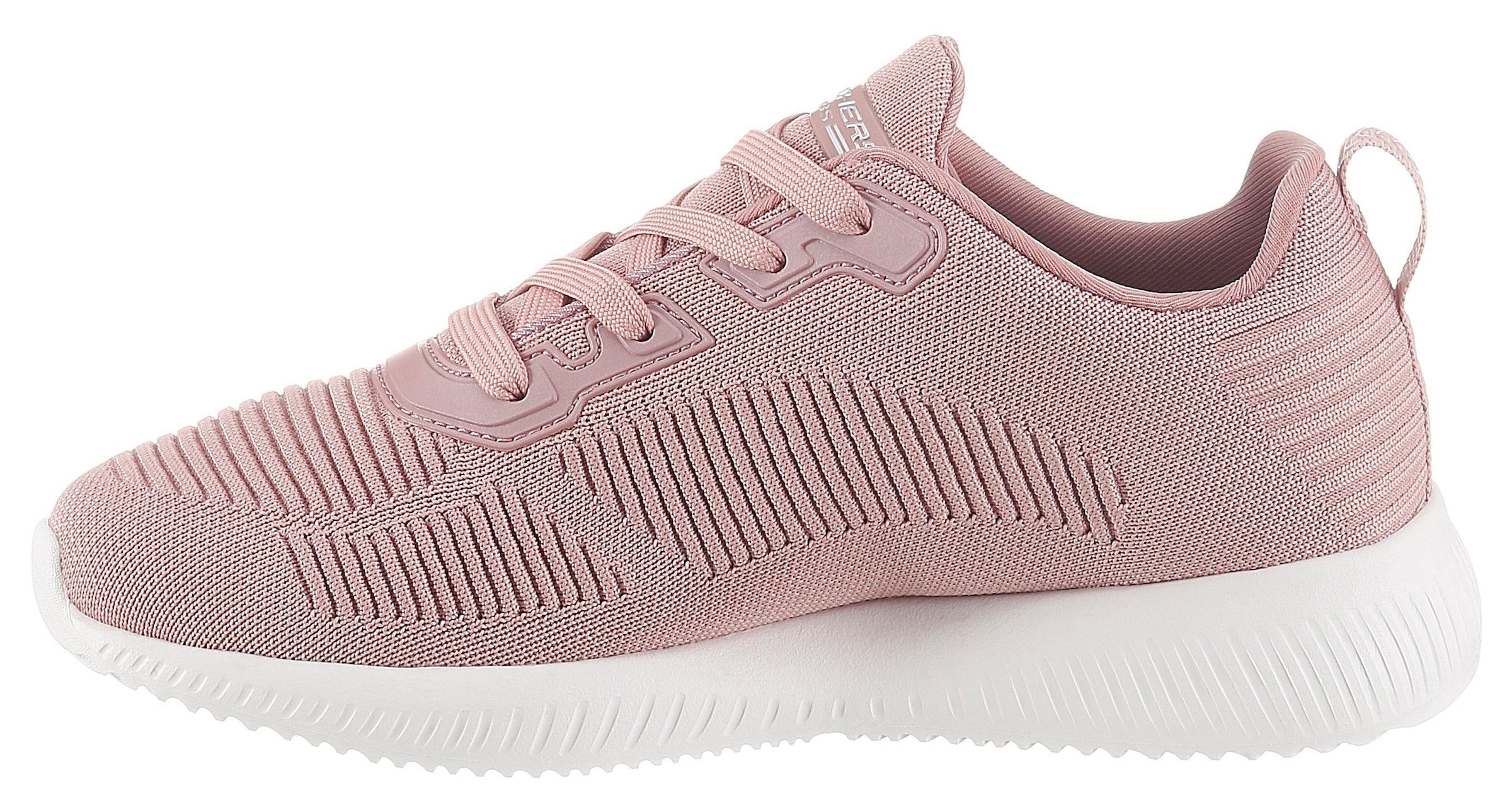 Skechers Sneaker »Bobs Squad - Tough Talk«, mit Skech-Knit, Freizeitschuh, Halbschuh, Schnürschuh