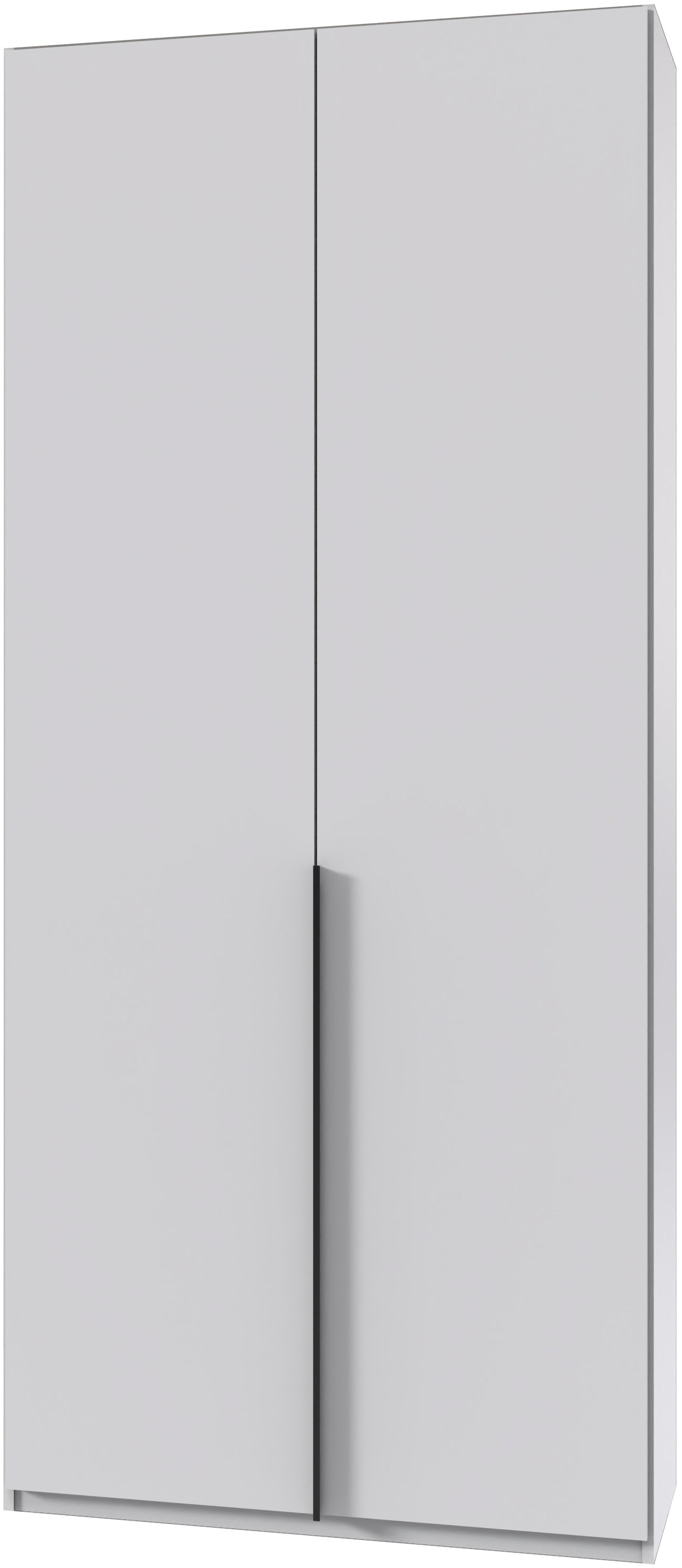 Wimex Kleiderschrank »Mugano,in 5 Breiten,2 Höhen,2 Tiefen, viele Farben, Made in Germany« in Basic oder Premium Ausstattung,  mit langen Griffen aus Metall, mit oder ohne Spiegel