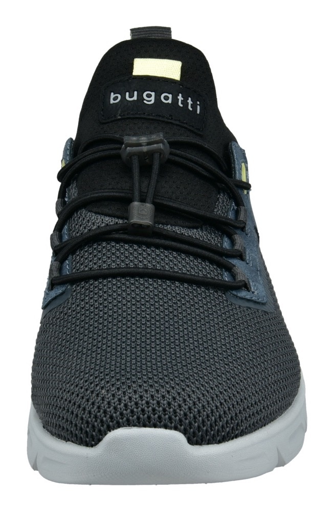 bugatti Slip-On Sneaker, mit Label, Freizeitschuh, Halbschuh, Schlupfschuh