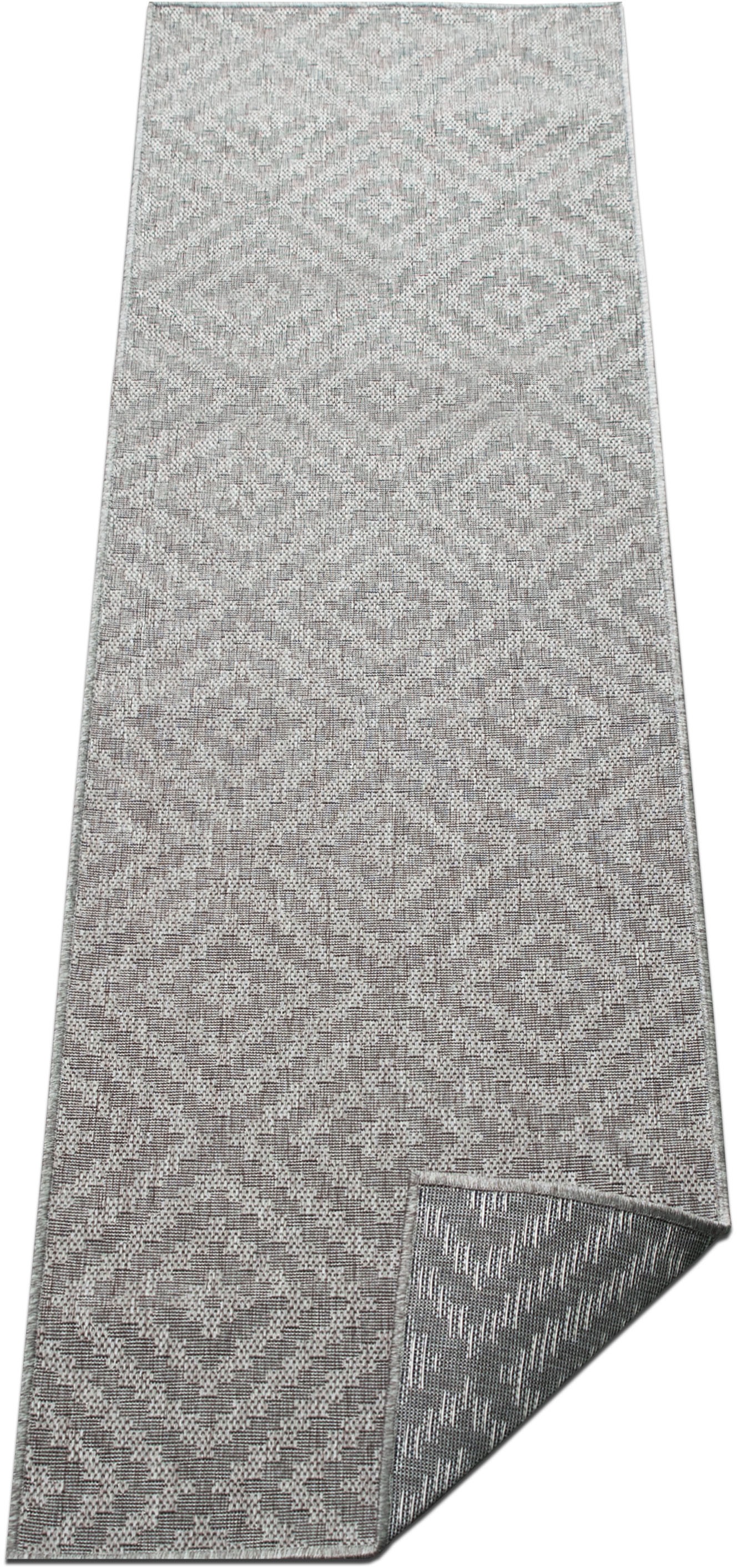 my home Teppich »Cordoba auch als Läufer erhältlich«, rechteckig, 3 mm Höhe, In- und Outdoor geeignet, Sisal-Optik, Wetterfest & UV-beständig, Boho