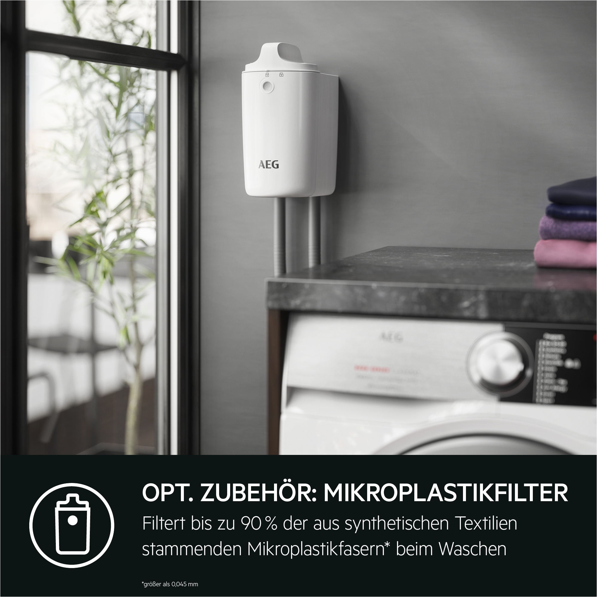 AEG Waschmaschine Toplader »LTR7A37STL« 7 kg 1300 U/min ProSteam®: Auffrischen mit Dampf statt Waschen und 96 % Wasser sparen