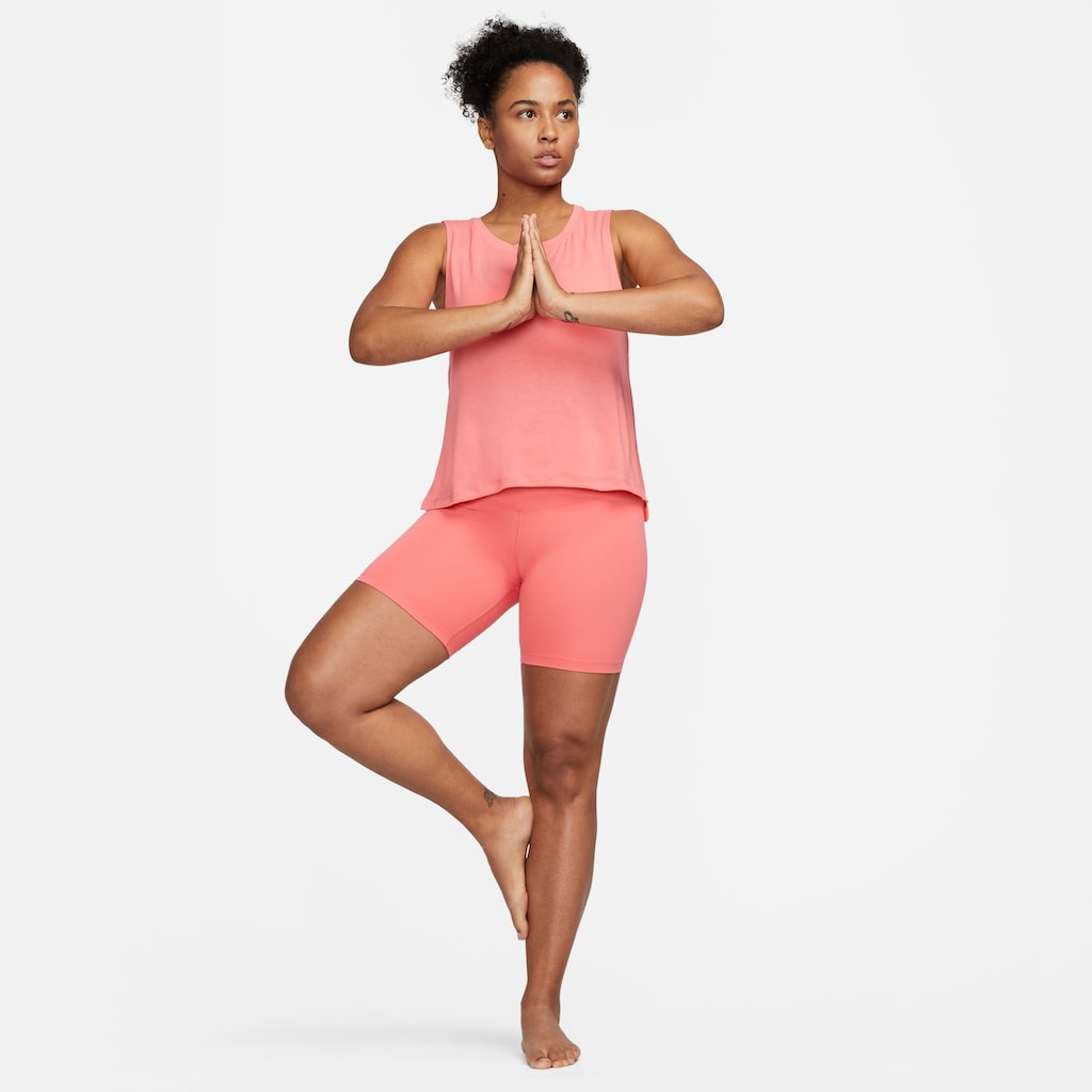 Nike Trainingstights »YOGA WOMEN'S HIGH-WAISTED SHORTS«