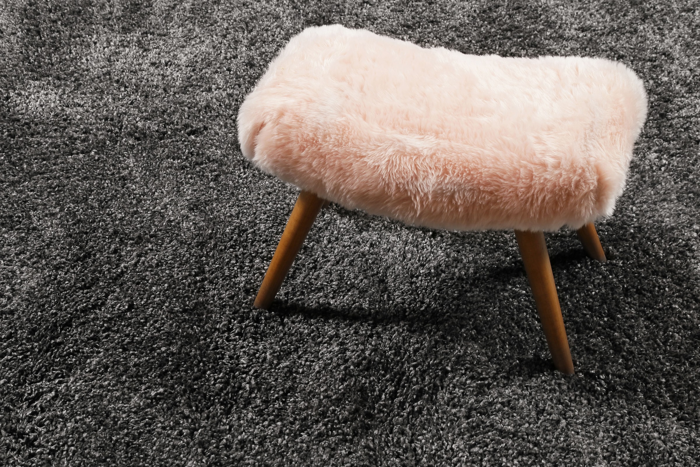 Esprit Hochflor-Teppich »Live Nature ESP-80124«, rund, 55 mm Höhe, weiche Haptik, Wohnzimmer
