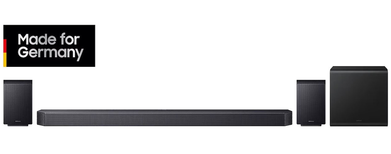 Samsung Soundbar »HW-Q935GH« 9.1.4 (Bluetooth | WLAN (WiFi) Bassregelung | Lautstärkeregelung | Nacht Modus | Pairing )