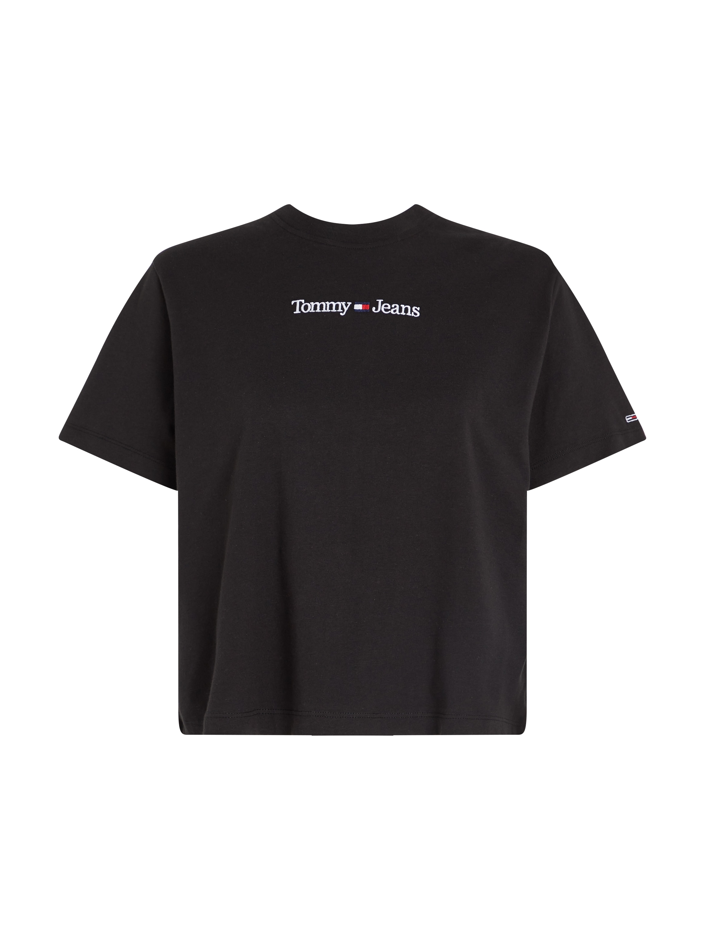 Tommy Jeans Kurzarmshirt »TJW CLS SERIF LINEAR TEE«, mit Tommy Jeans Linear Logoschriftzug