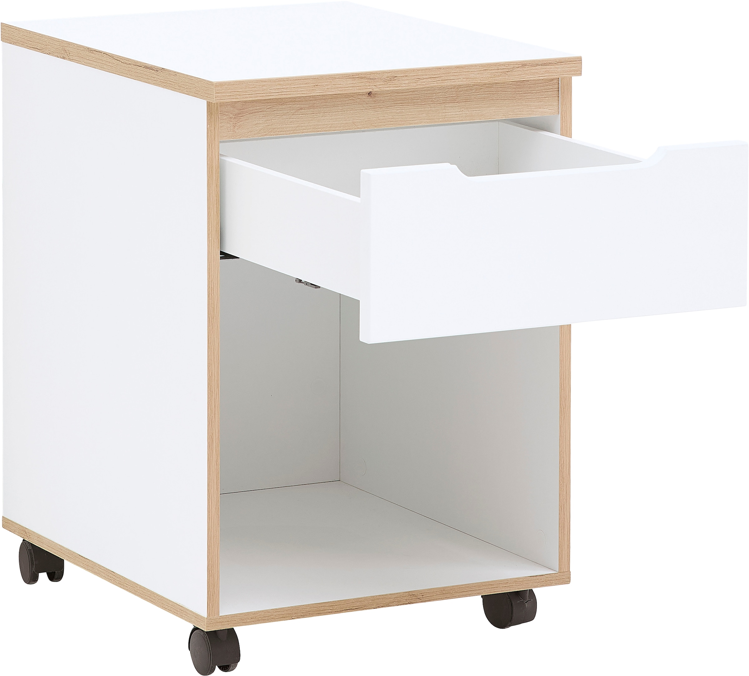 Innostyle Container »Memphis Aktenschrank,45x122x38cm (B/H/T)«, (1 St.), 1 Schubkasten, Soft-Close, ABS-Kantenschutz, 2 Rollen mit Bremse