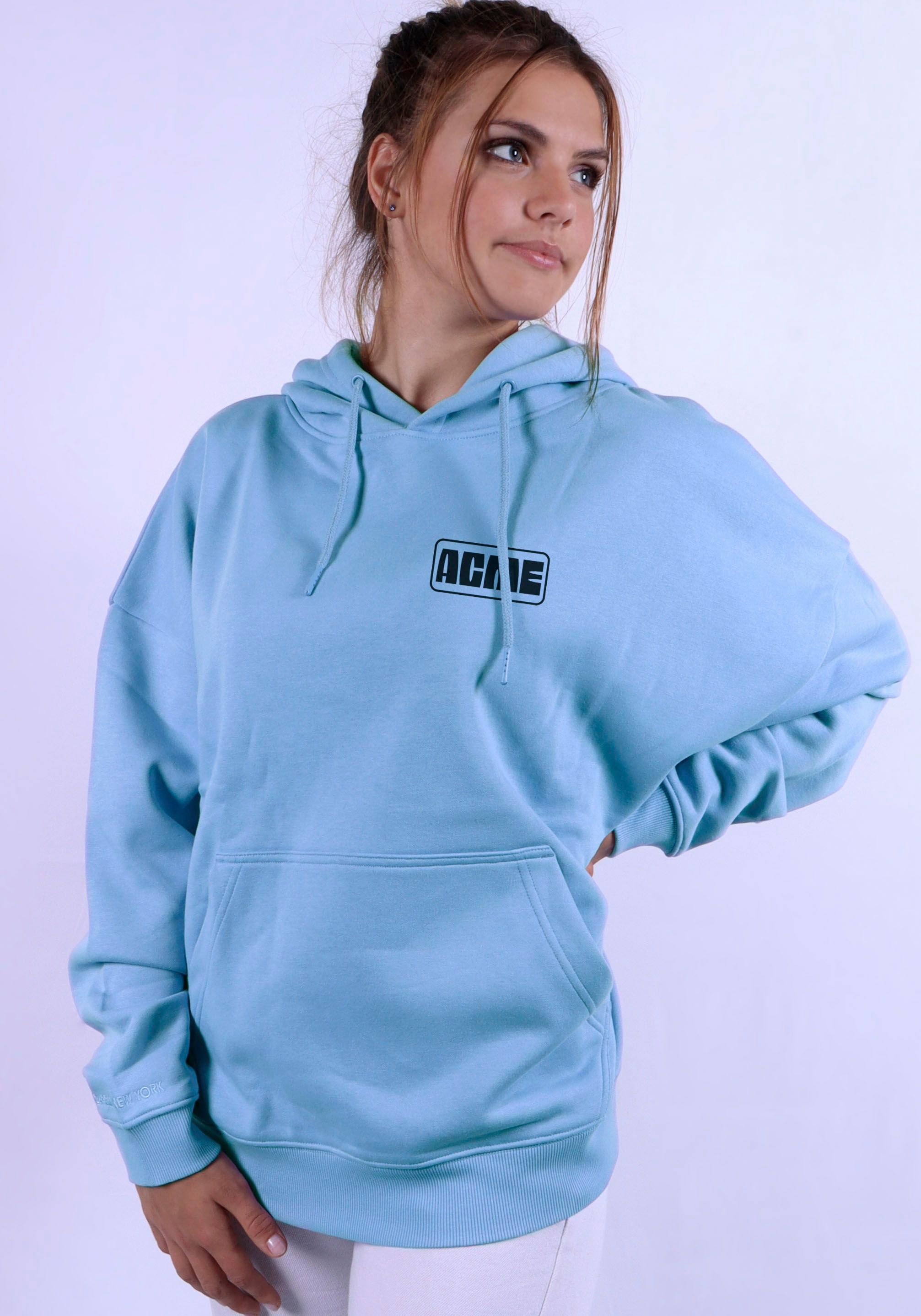 Hoodie, mit auffälligem Frontprint