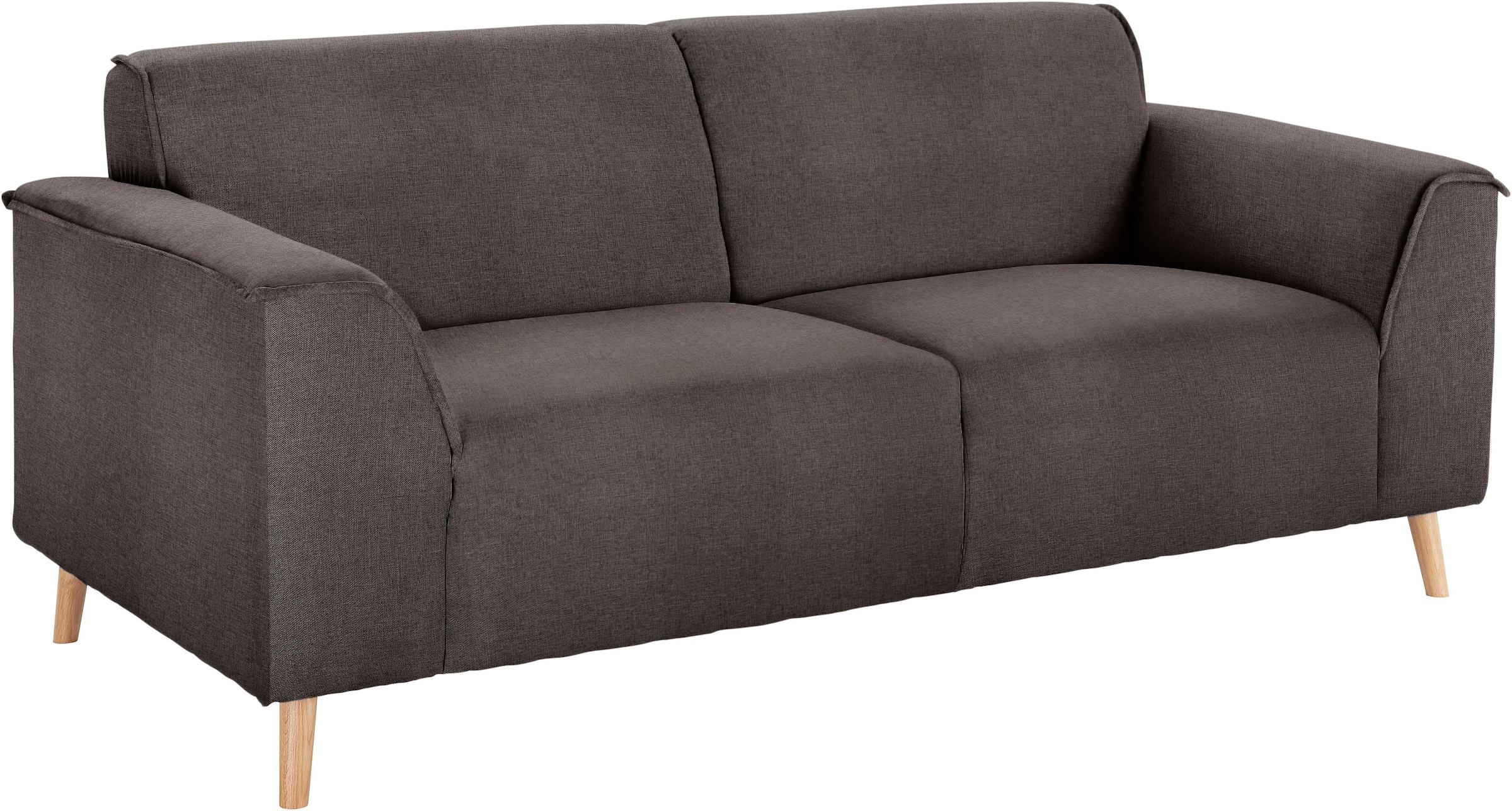 andas 2,5-Sitzer »Janek Scandic Design, elegant und zeitlos« mit Federkern und Keder in scandinavischem Design