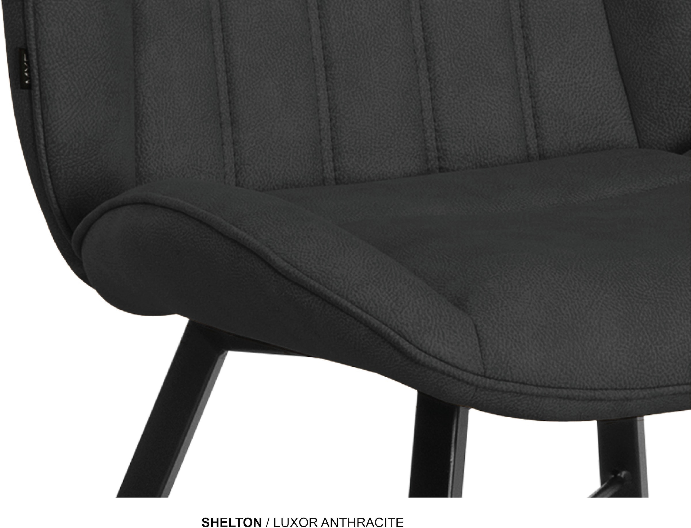 OMG Design Esszimmerstuhl »Shelton« (Set) 2 Stk.Esszimmerstuhl, pflegeleichter Bezug, mit Handgriff