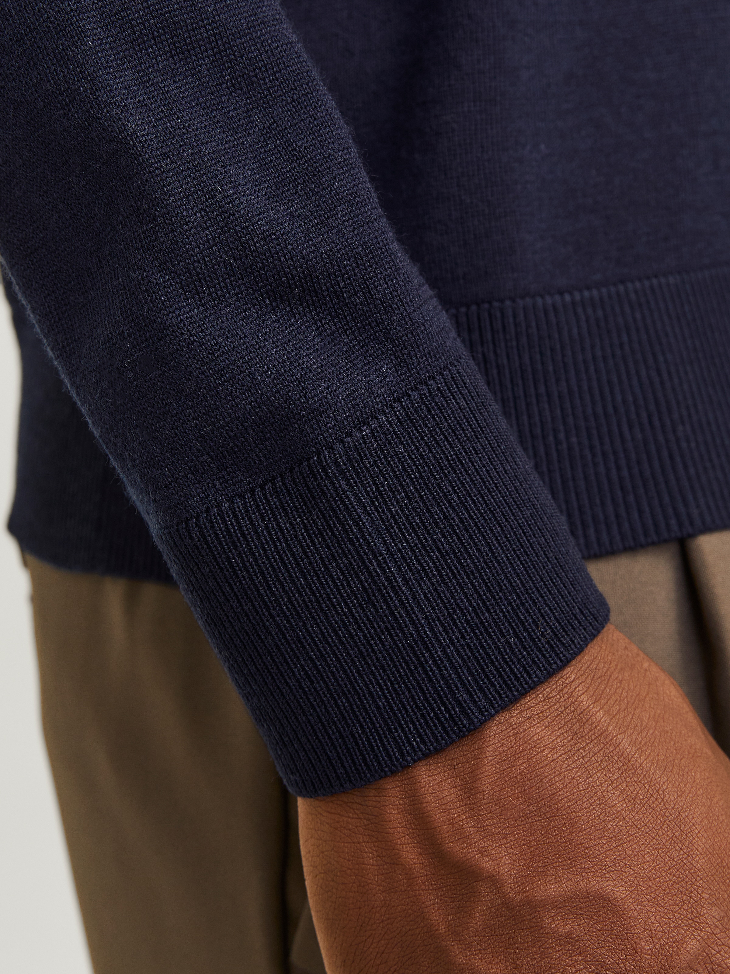 Jack & Jones Strickpullover »JPRBLAMILANO STITCH KNIT CREW NECK SN«
