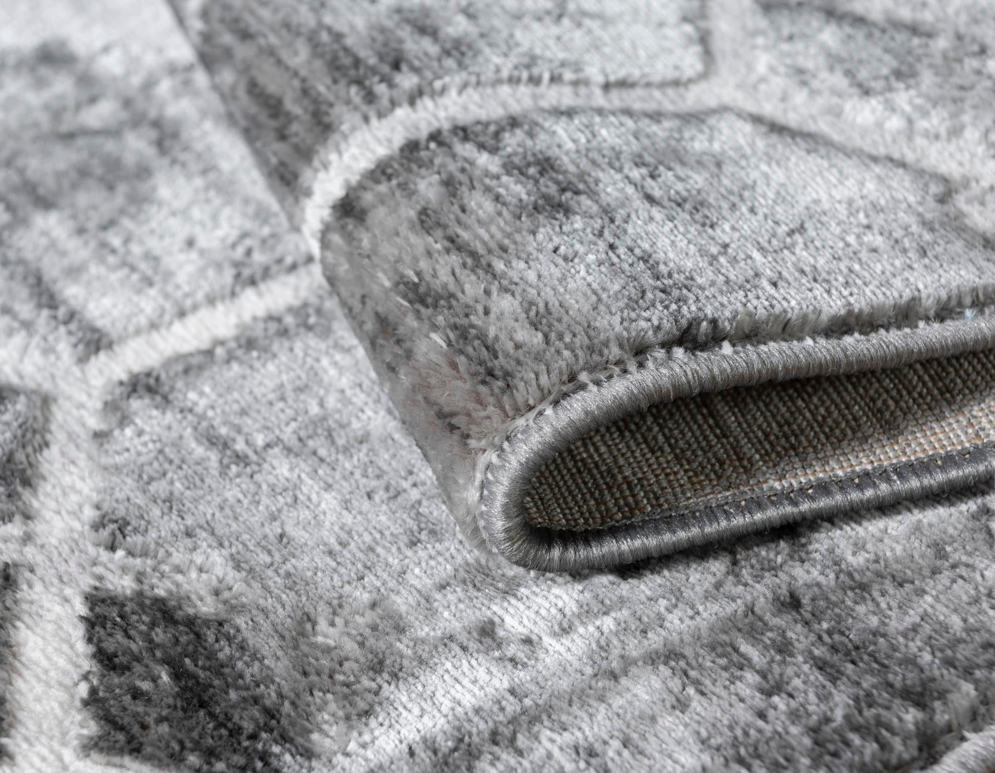 Myflair Möbel & Accessoires Teppich »Titan Trellis Lagerräumung«, rechteckig, 13 mm Höhe, Kurzflor, gewebt, modernes geometrisches Design