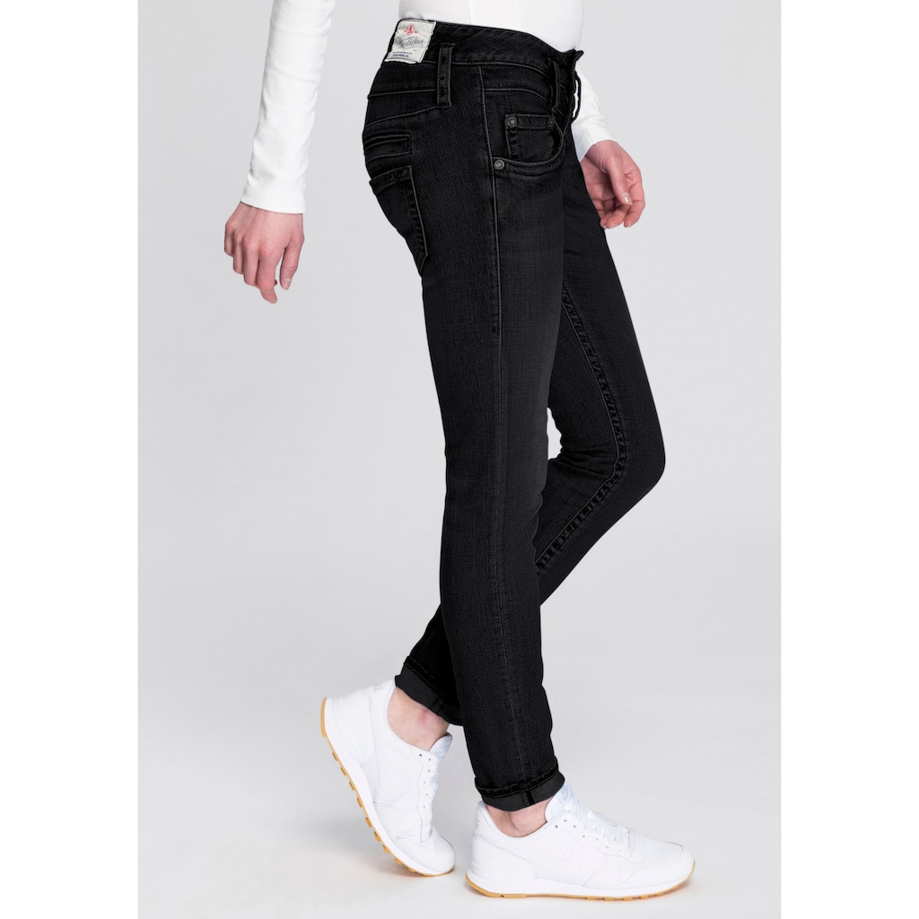 Herrlicher Röhrenjeans »PITCH SLIM REUSED DENIM«