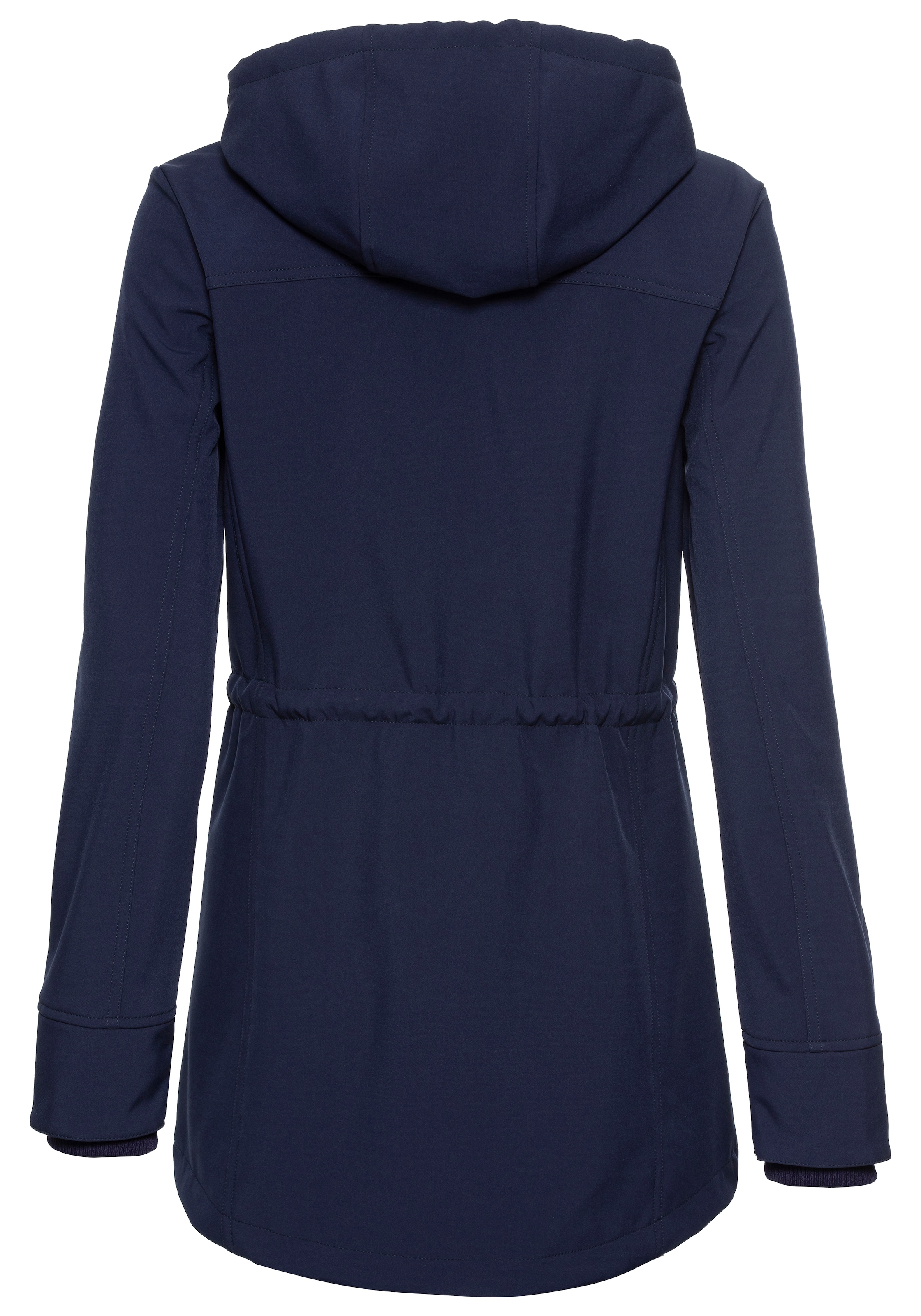 Vivance active Softshelljacke, mit Kapuze, mit Kordelzug an der Taille