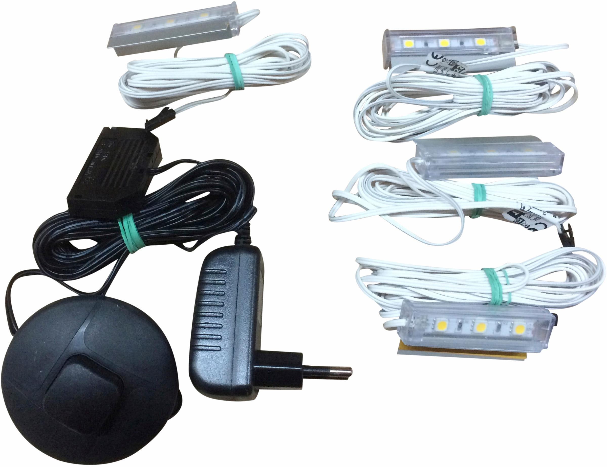 trendteam LED Schrankinnenraumbeleuchtung, 3 flammig, Leuchtmittel LED-Board | LED fest integriert