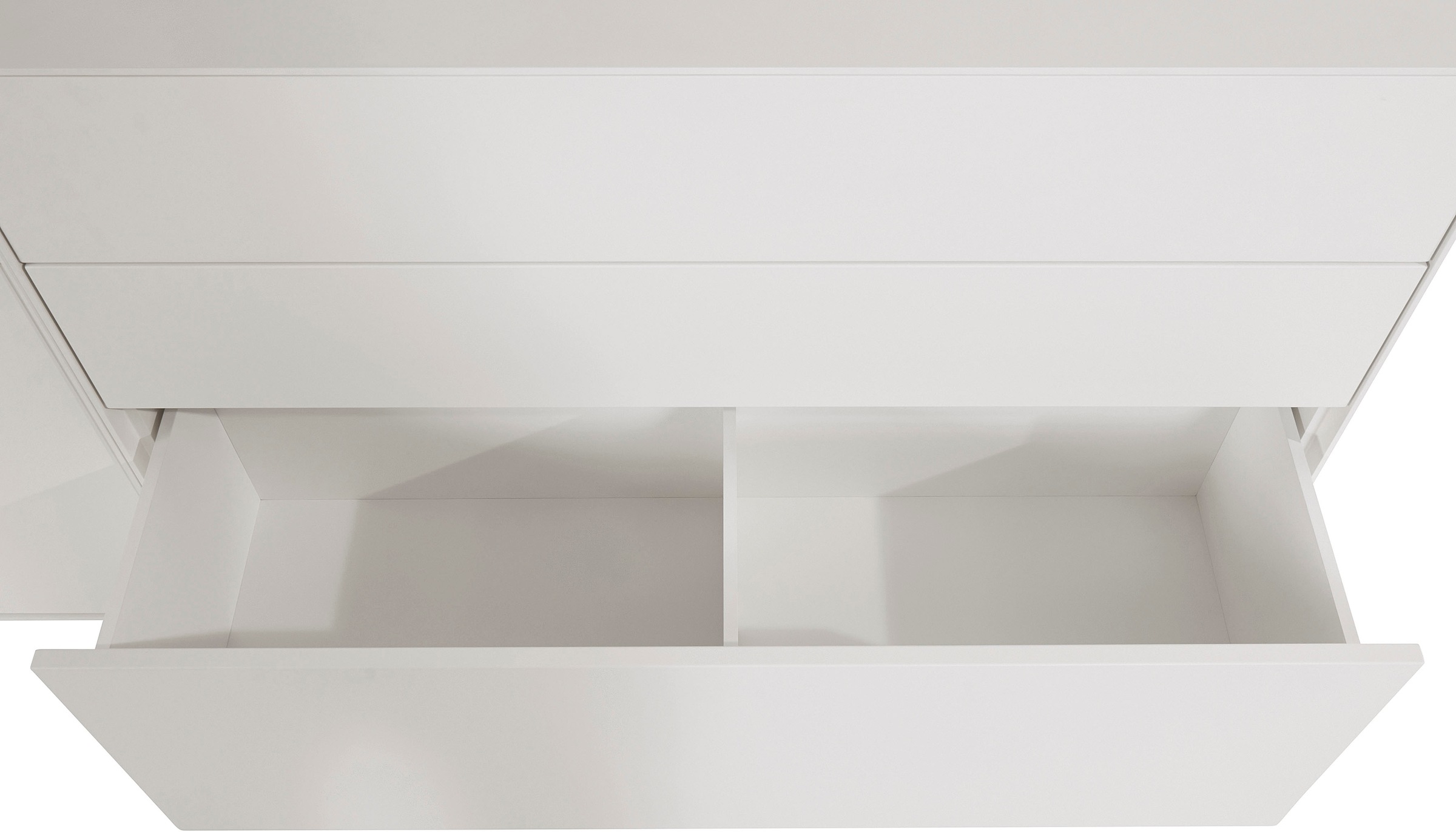 LeGer Home by Lena Gercke Sideboard »Essentials«, (2 St.), Breite: 224cm, MDF lackiert, Push-to-open-Funktion