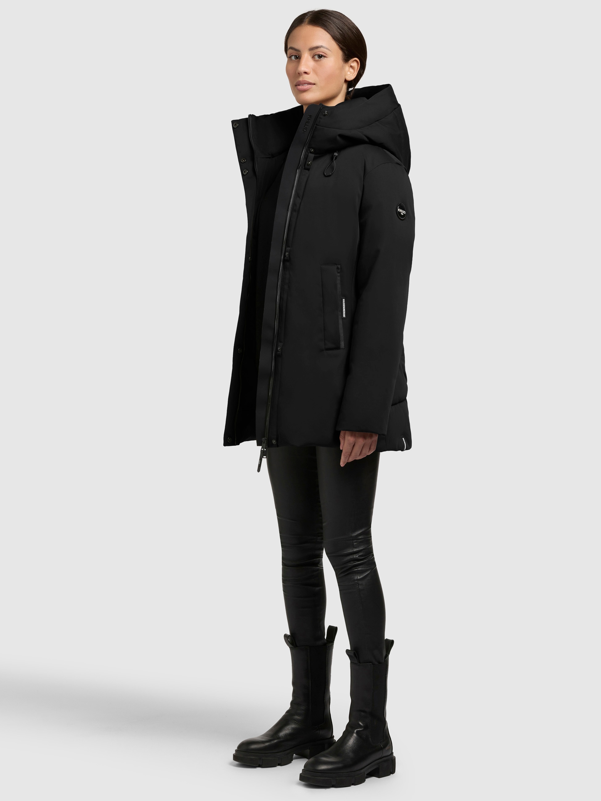 khujo Steppjacke »PALLA«, mit Kapuze