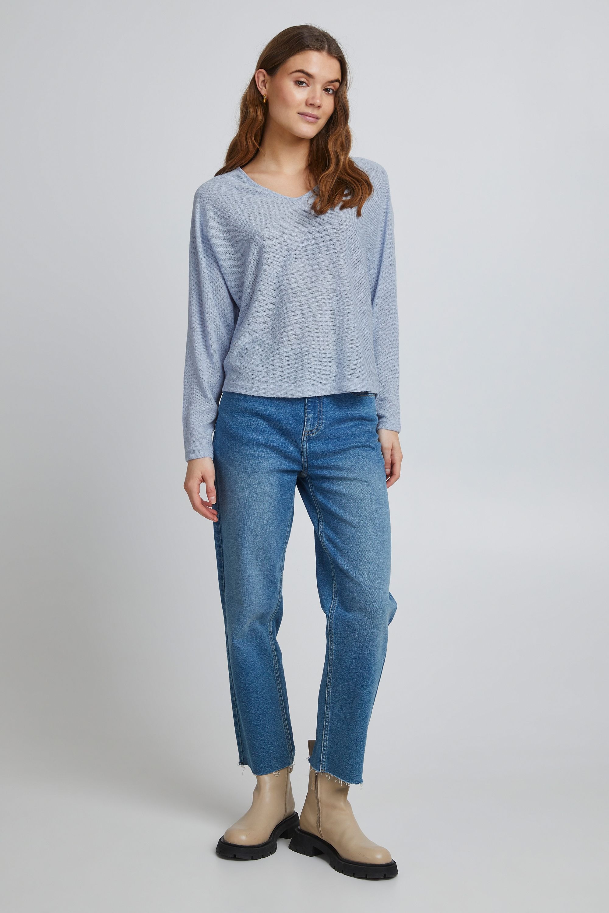 b.young Strickfleece-Pullover »Strickpullover BYSif«