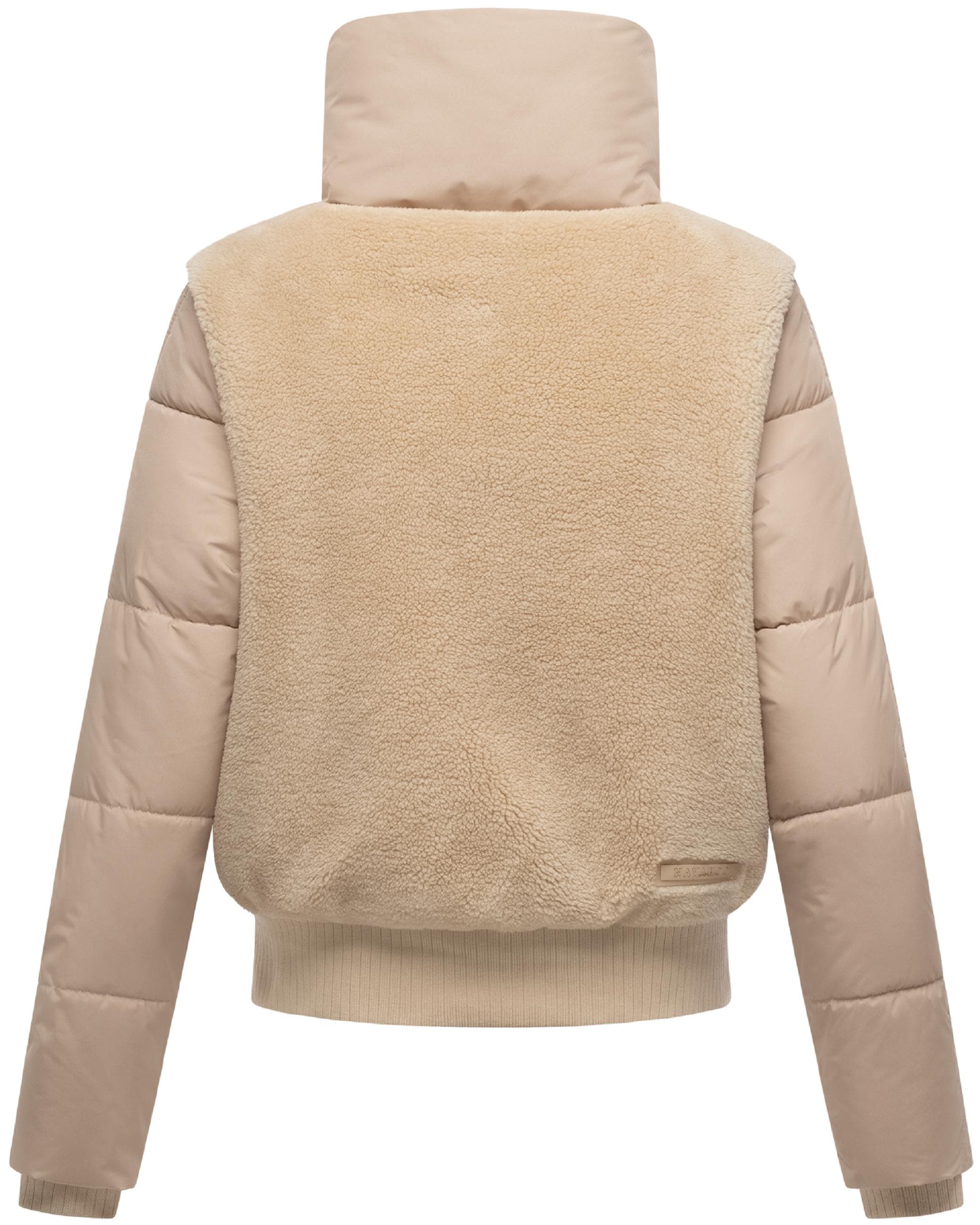 Navahoo Plüschjacke »Fleecejacke Teddyzone 14«