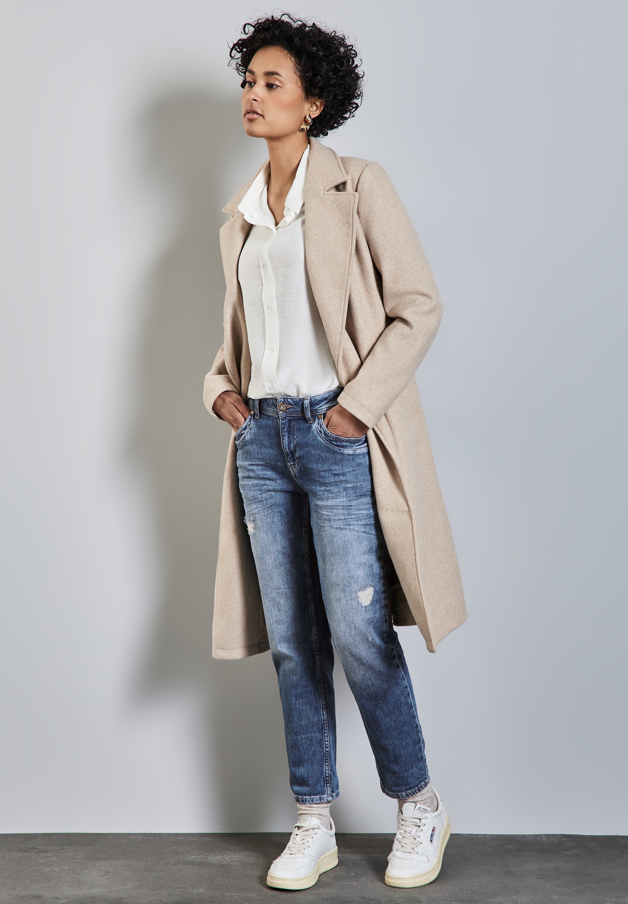 STREET ONE Boyfriend-Jeans, im Five-Pocket Style