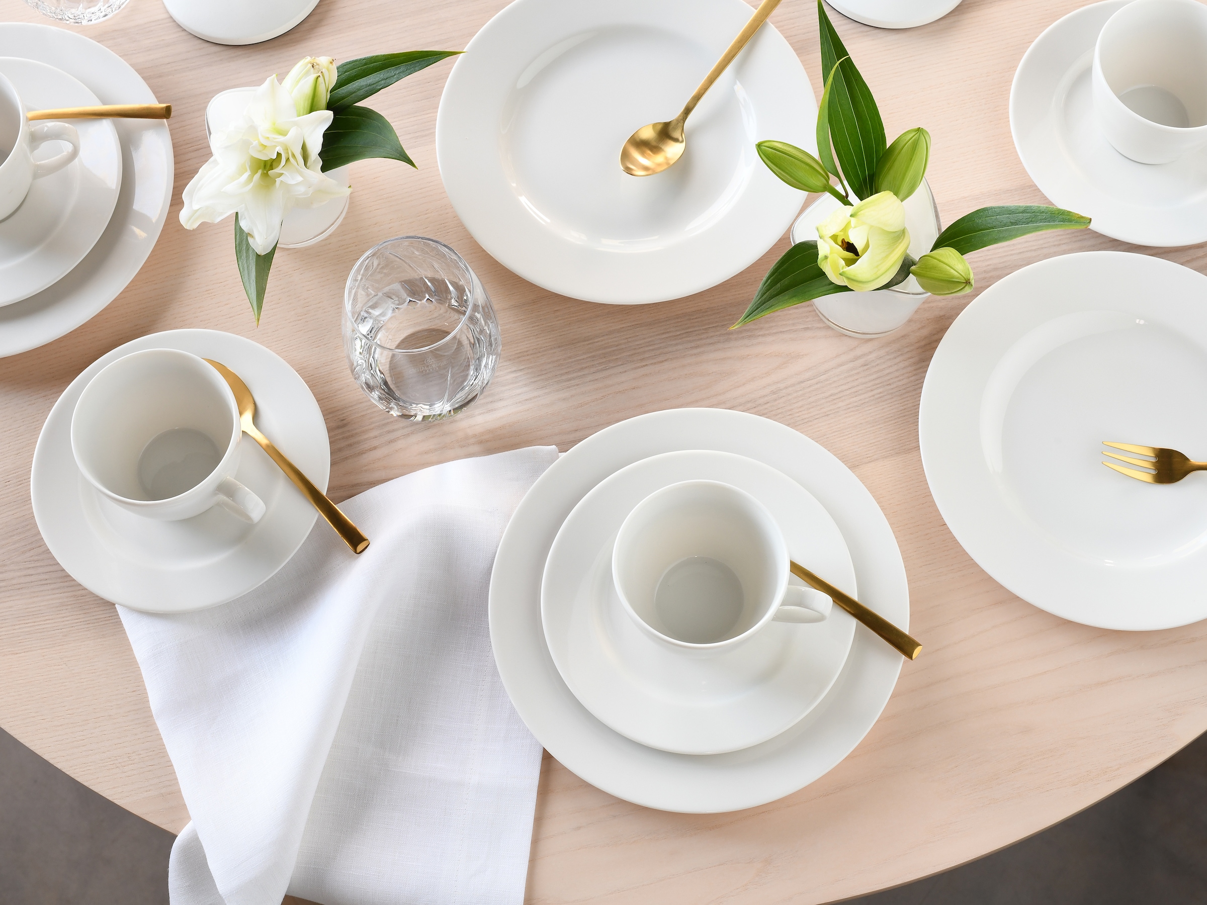 CreaTable Kaffeeservice »Venice, Service 18-tlg.« Klassische Tischkultur, Zeitlose Eleganz