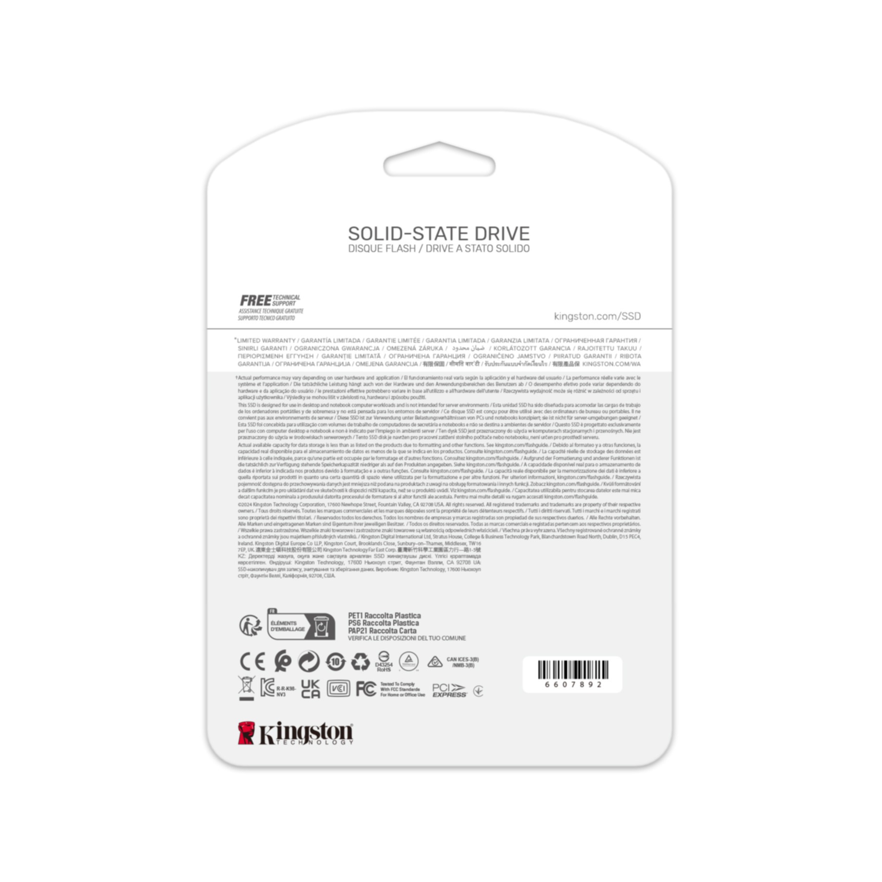 Kingston interne SSD »4000G NV3 M.2 2280 NVMe SSD«