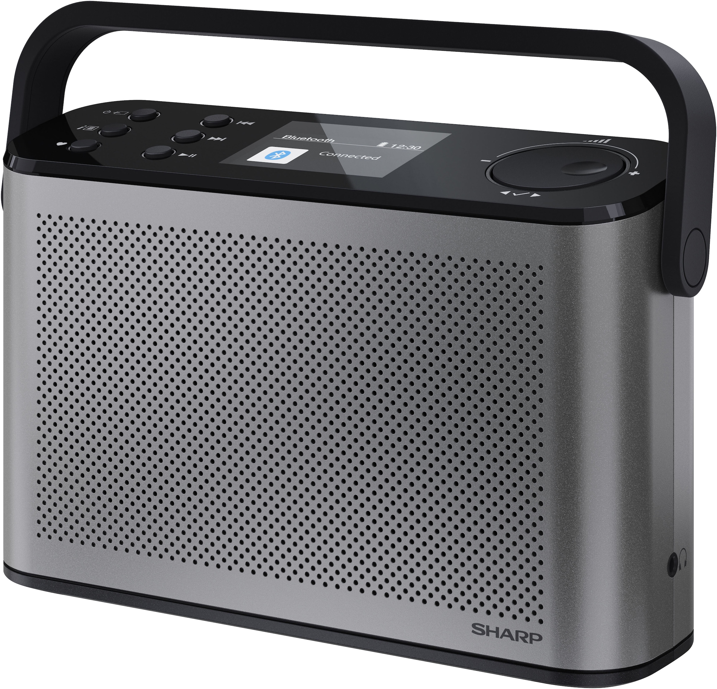 Sharp Digitalradio (DAB+) »OSAKA Stereo Tragbares Digitalradio« (A2DP Bluetooth | AVRCP Bluetooth | Bluetooth Automatische Senderverfolgung | Digitalradio (DAB+) | FM-Tuner mit RDS )