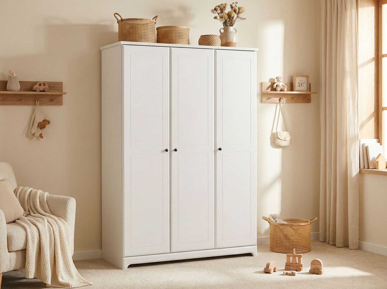 arthur berndt Jugendzimmer-Set »Kinderzimmer »Thilo«  Set 4-teilig« Set, 4 Stk. tlg. Modernes Kleinkinderzimmer - Set