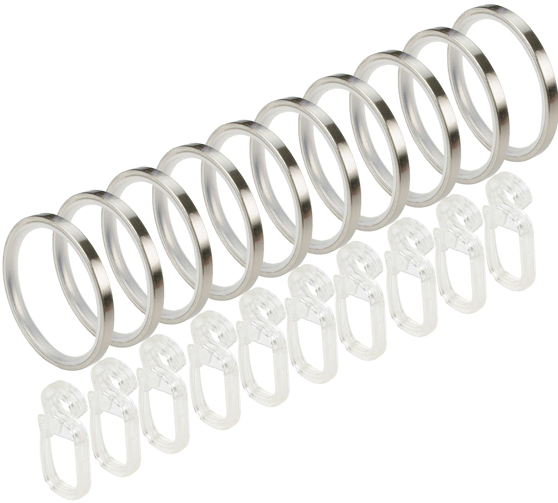Liedeco Gardinenstange »CELKEGEL01SG2L«, 2 läufig-läufig, Fixmaß, 2-läufig im Fixmaß Ø 25 mm