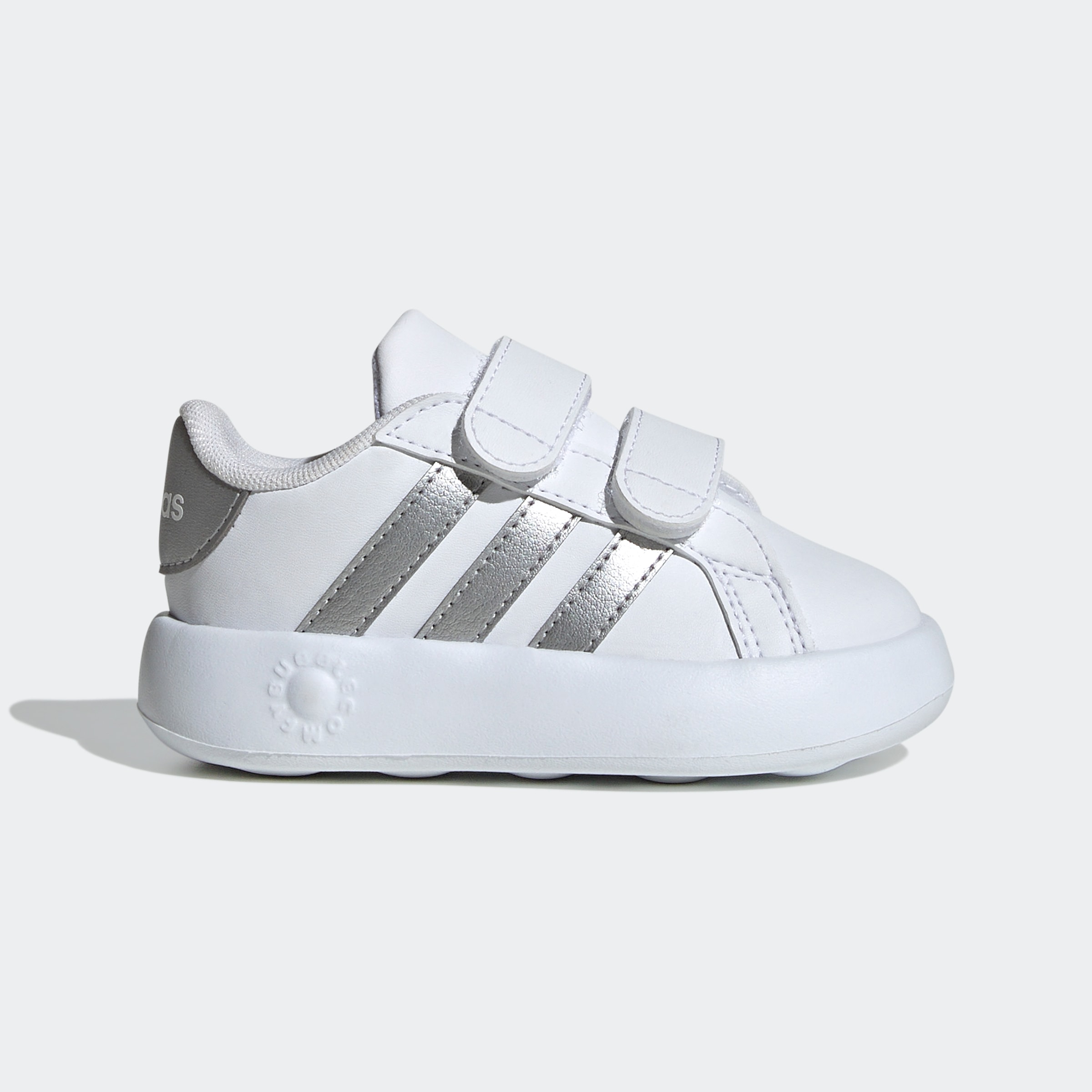 adidas Sportswear Klettschuh »GRAND COURT 2.0 KIDS«, Design auf den Spuren des adidas Superstar, für Kinder