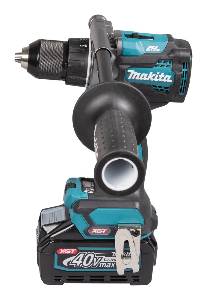 Makita Akku-Bohrschrauber »»DF001GD201««, (XGT, 40V max., 140 Nm, 0-2.600 min-1), Inkl. MAKPAC Größe 3, Schnellladegerät DC40RA und 2x BL4025 Akkus