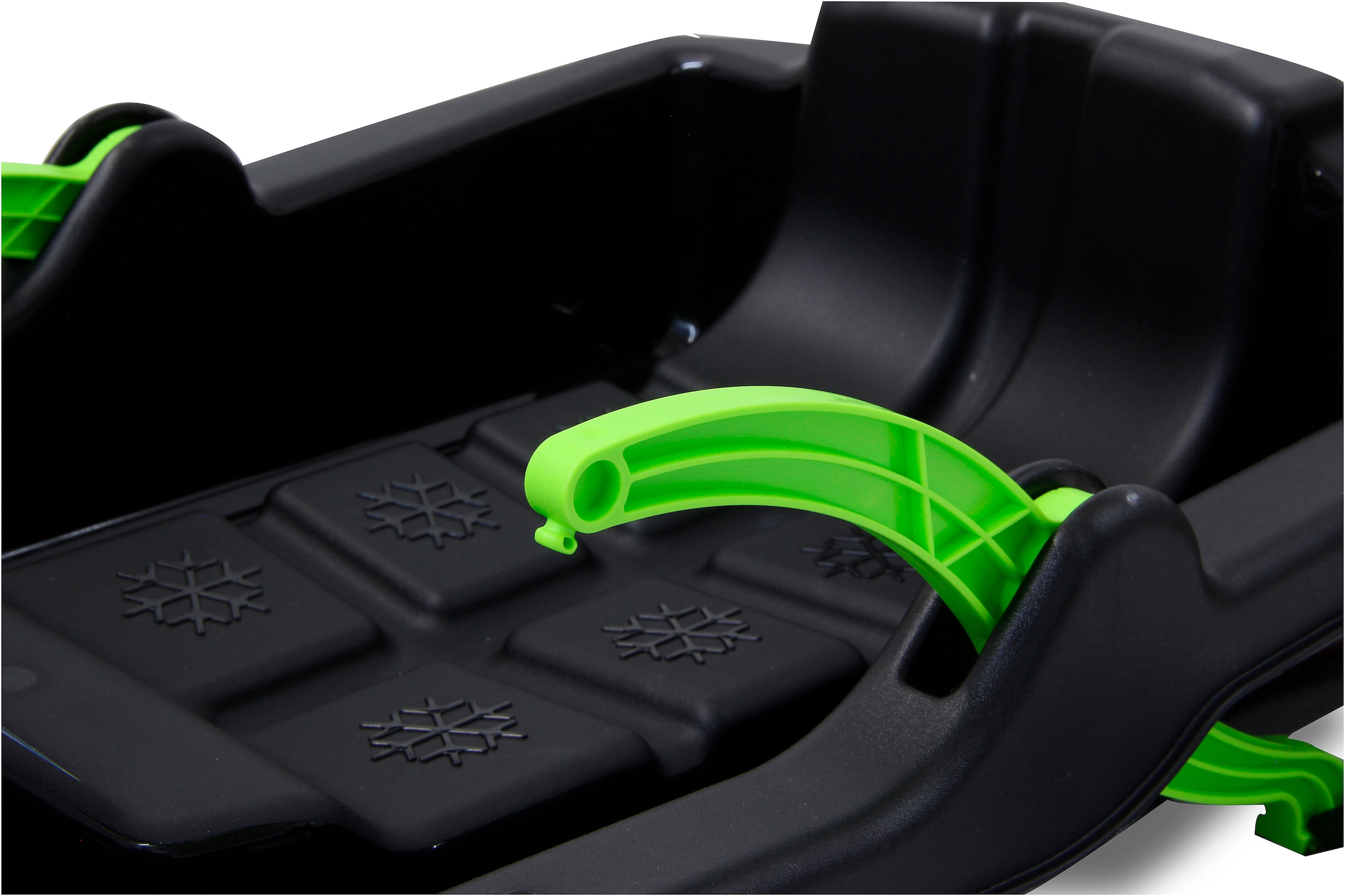 Jamara Bob »Snow Play Bob Black Devil 84cm schwarz mit Lenkrad und Bremse« Made in Europe