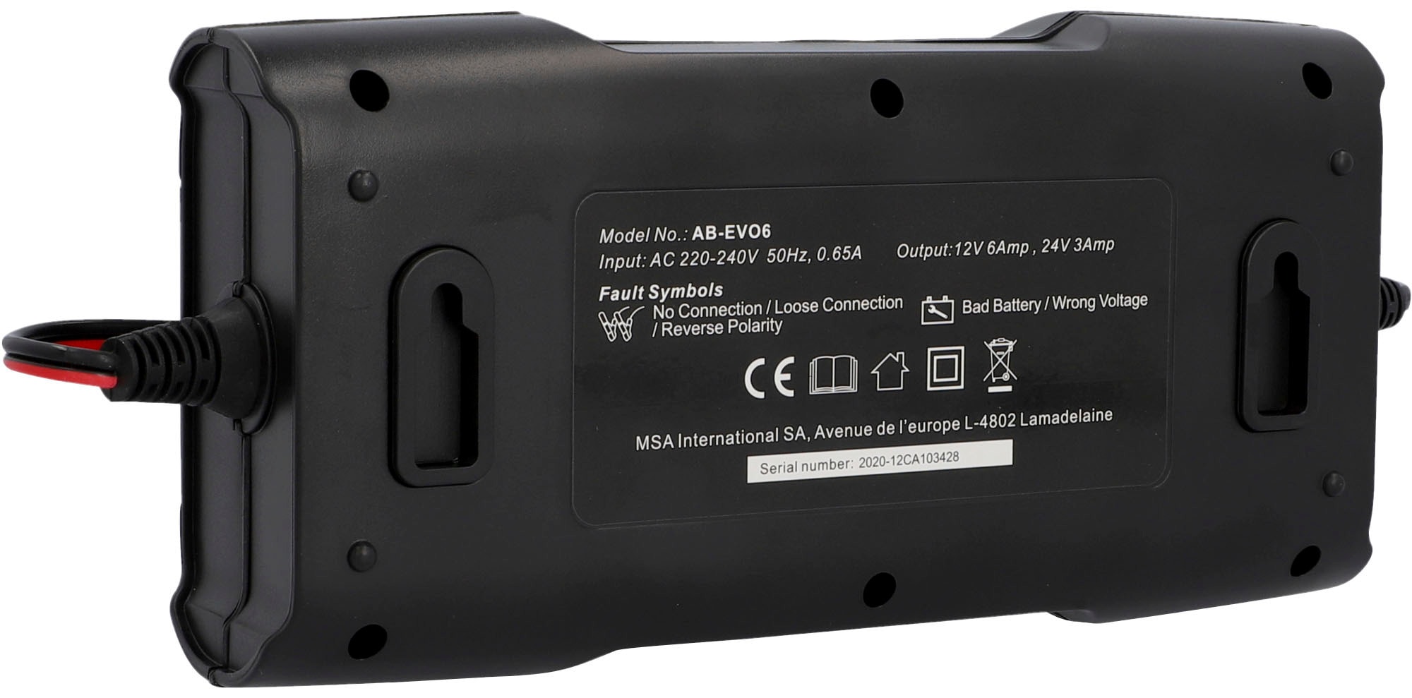 Absaar Batterie-Ladegerät »EVO 6.0«, 6000 mA, 12/24 V