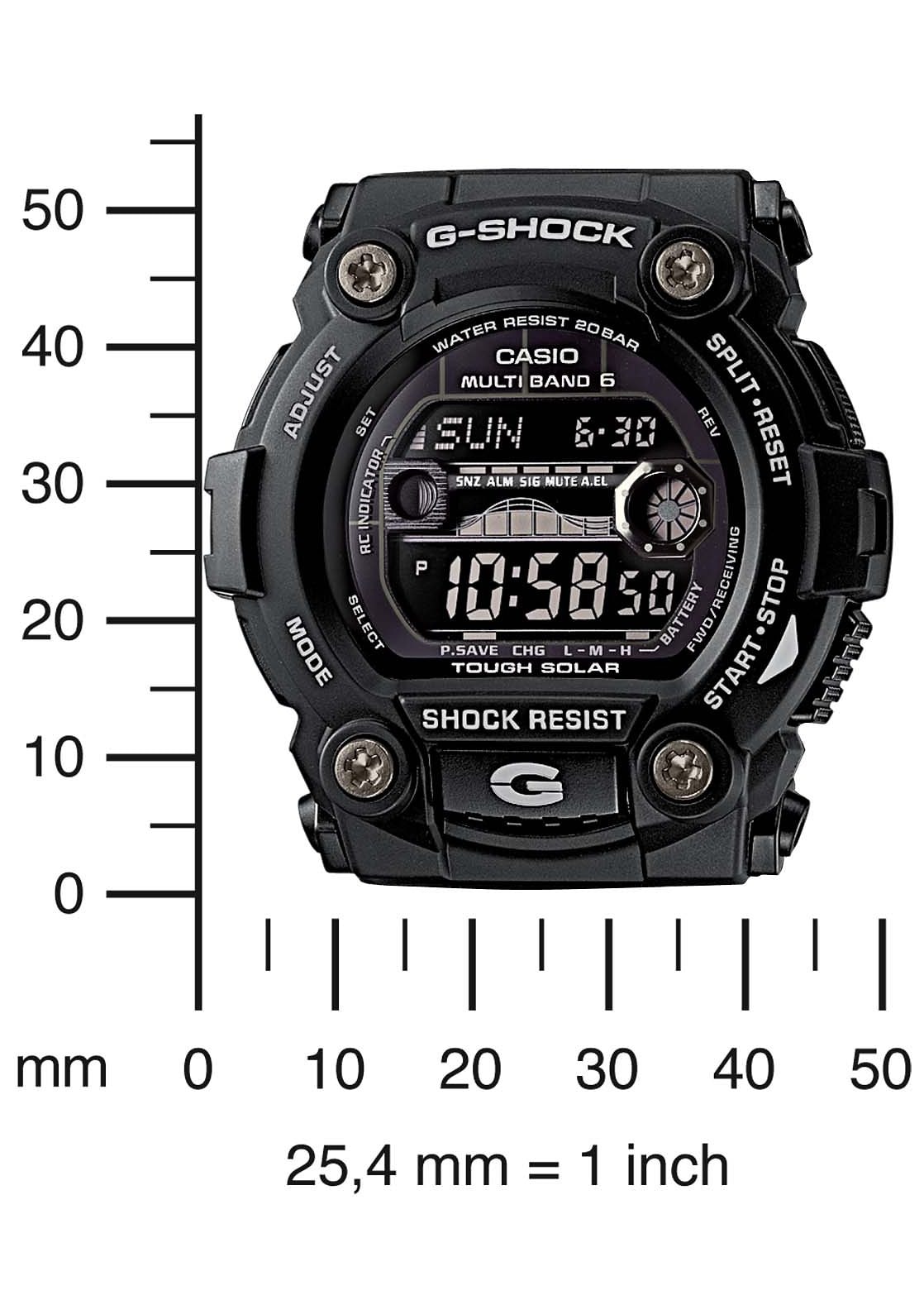 CASIO G-SHOCK Funkchronograph »GW-7900B-1ER«, ♕ Solar bei