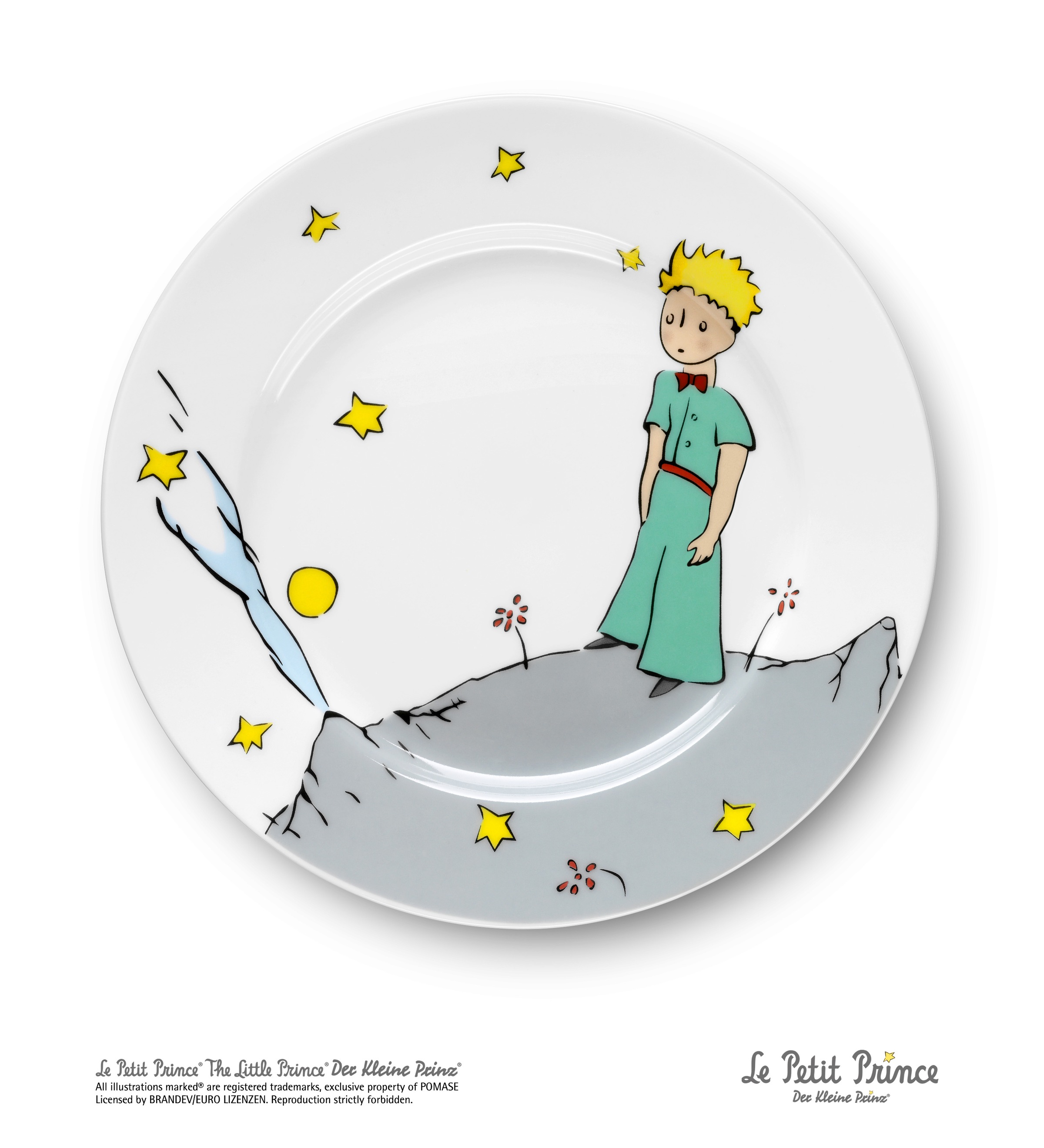 WMF Kindergeschirr-Set »Der kleine Prinz«, (Set, 6 tlg.), ab 6 Jahren, hygienisch, säurefest