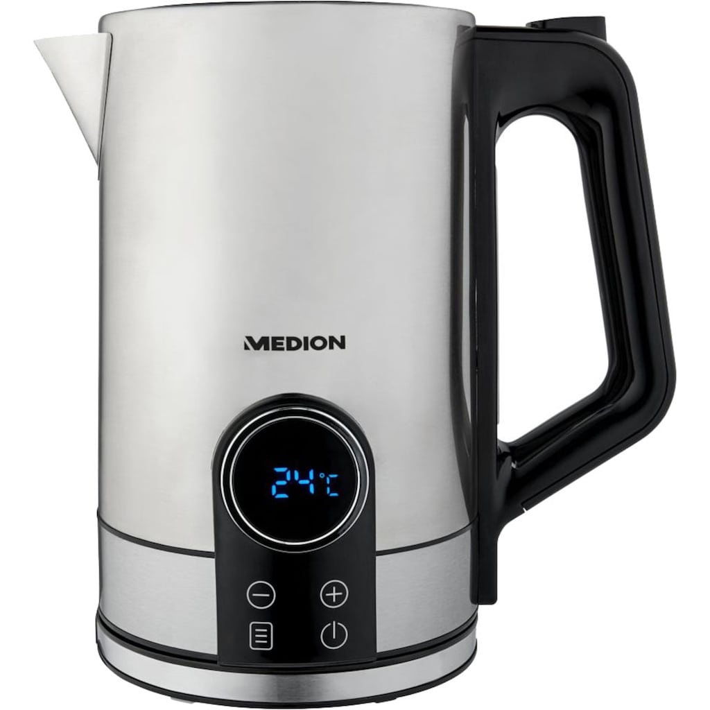 Medion® Frühstücks-Set »MD 10220«, (3 tlg.), Toaster, Wasserkocher und Kaffeemaschine