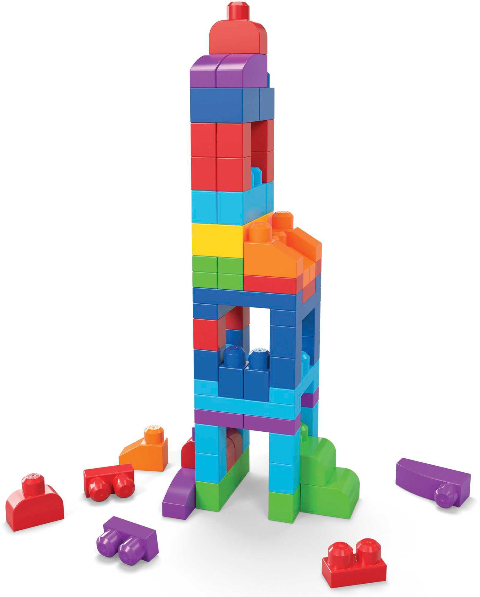 MEGA BLOKS Konstruktionsspielsteine »First Builders Large«, (80 St.)