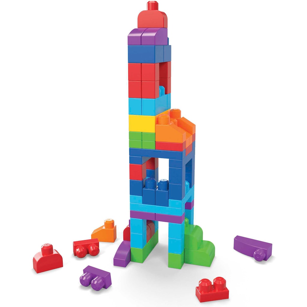 MEGA BLOKS Konstruktionsspielsteine »First Builders Large«, (80 St.)