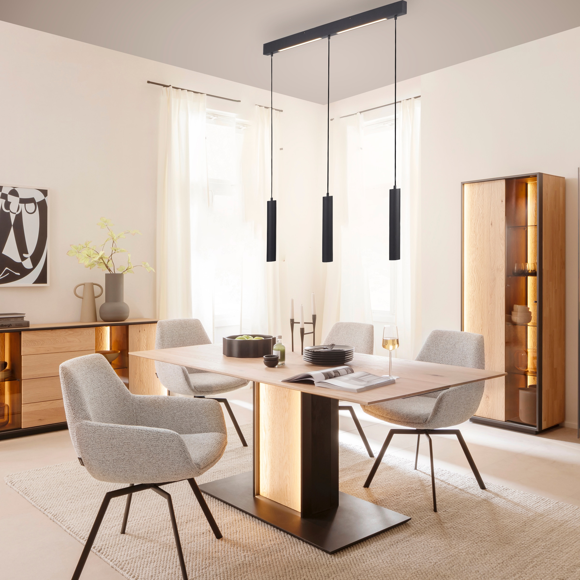 SCHÖNER WOHNEN-Kollektion LED Pendelleuchte »DANTE« GU10 1 Stk. SCHÖNER WOHNEN Kollektion, Downlight