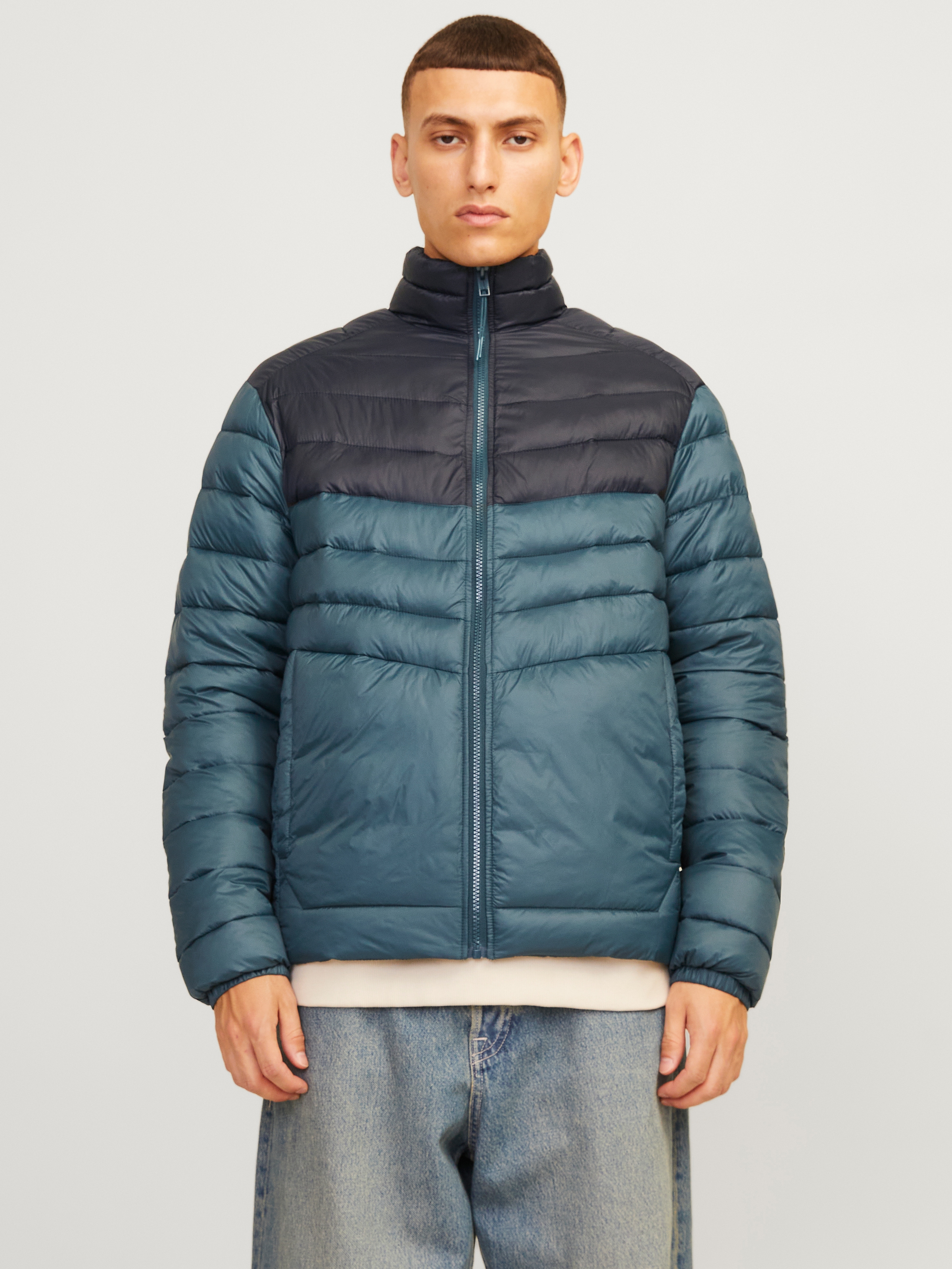 Jack & Jones Steppjacke »JJESPRINT PUFFER COLLAR NOOS«