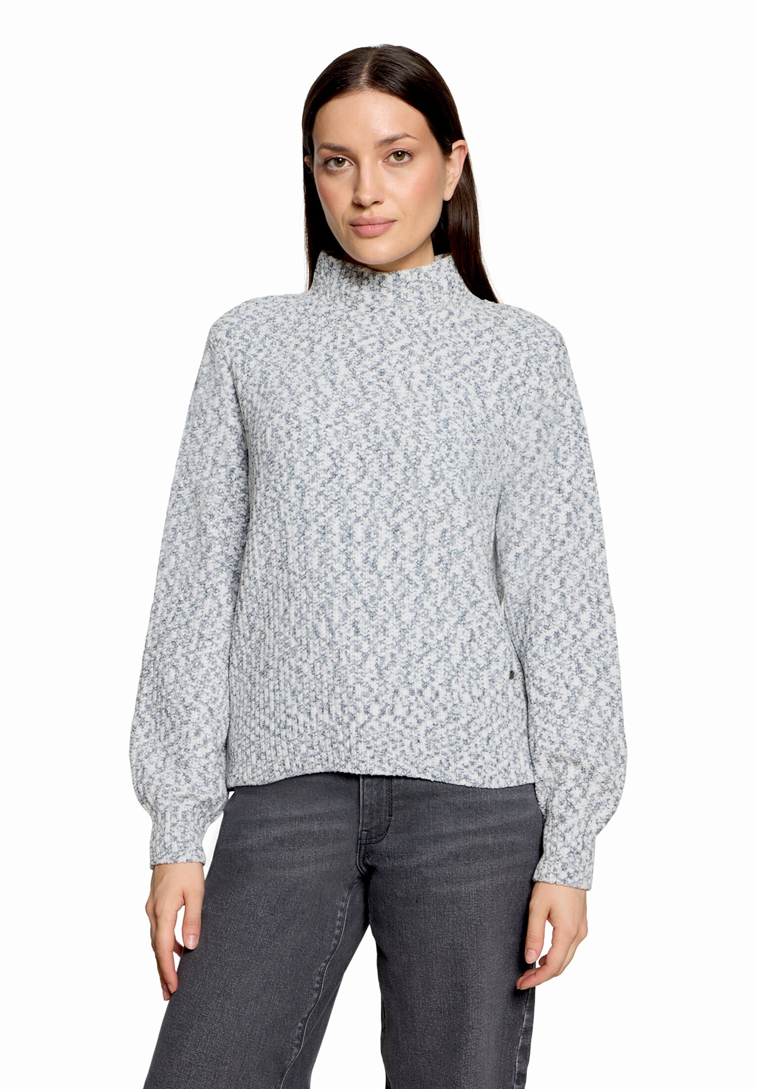 Betty&Co Strickpullover »Strickpullover mit Stehkragen«